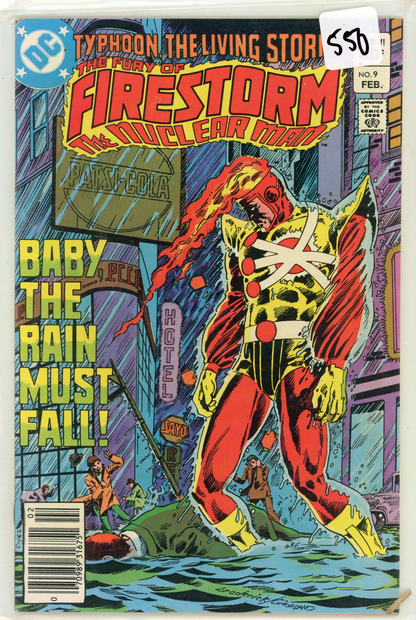 1982 DC The Fury Of Firestorm Issue 9 (1 of 1)