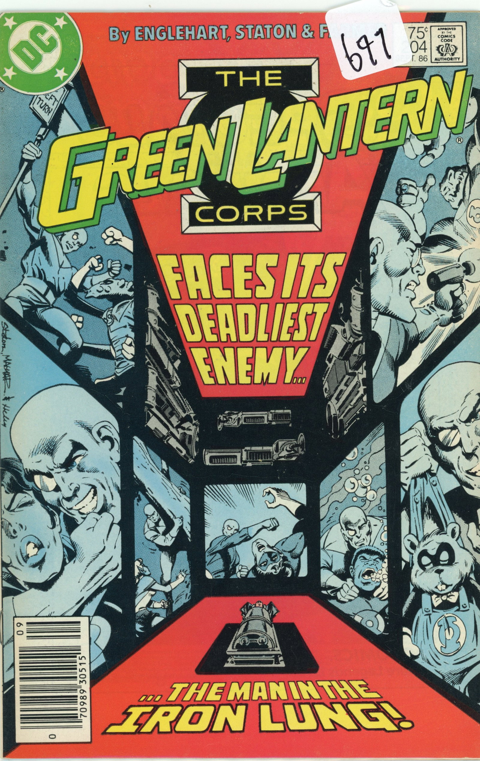 1986 DC Green Lantern Issue 204 (1 of 1)