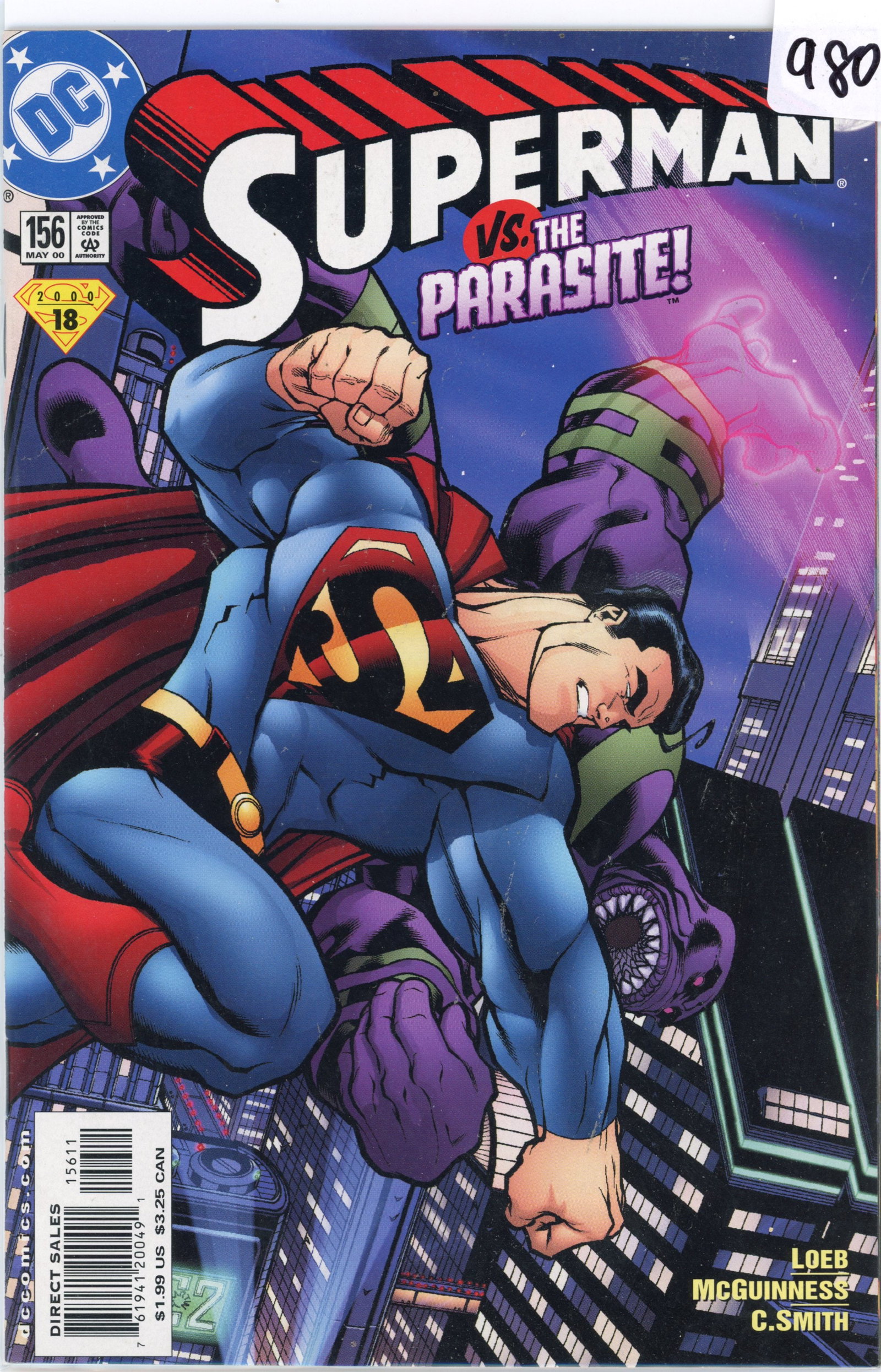 2000 DC Superman Issue 18 (1 of 1)
