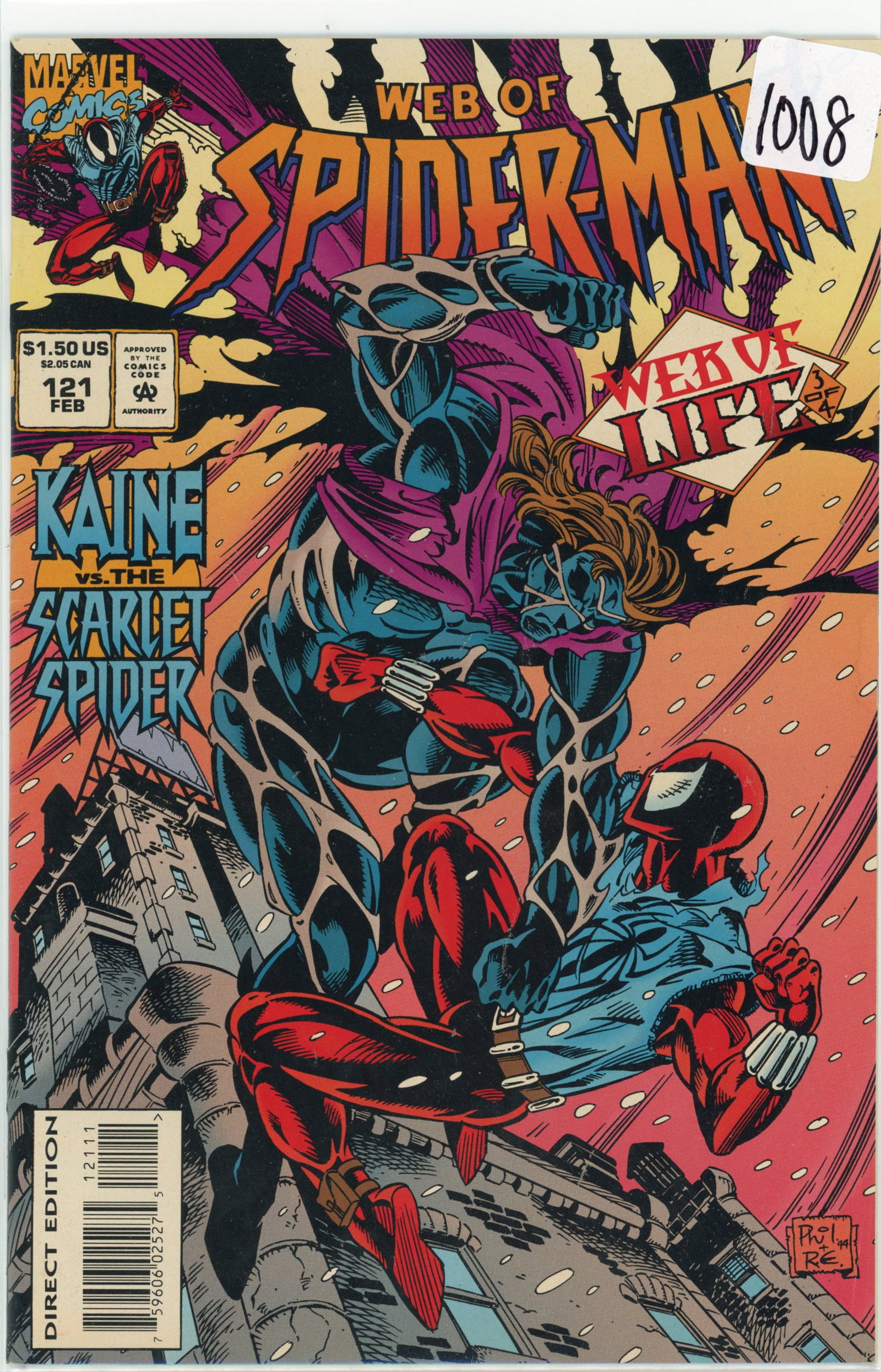 1995 Marvel Spiderman Issue 121 (1 of 1)