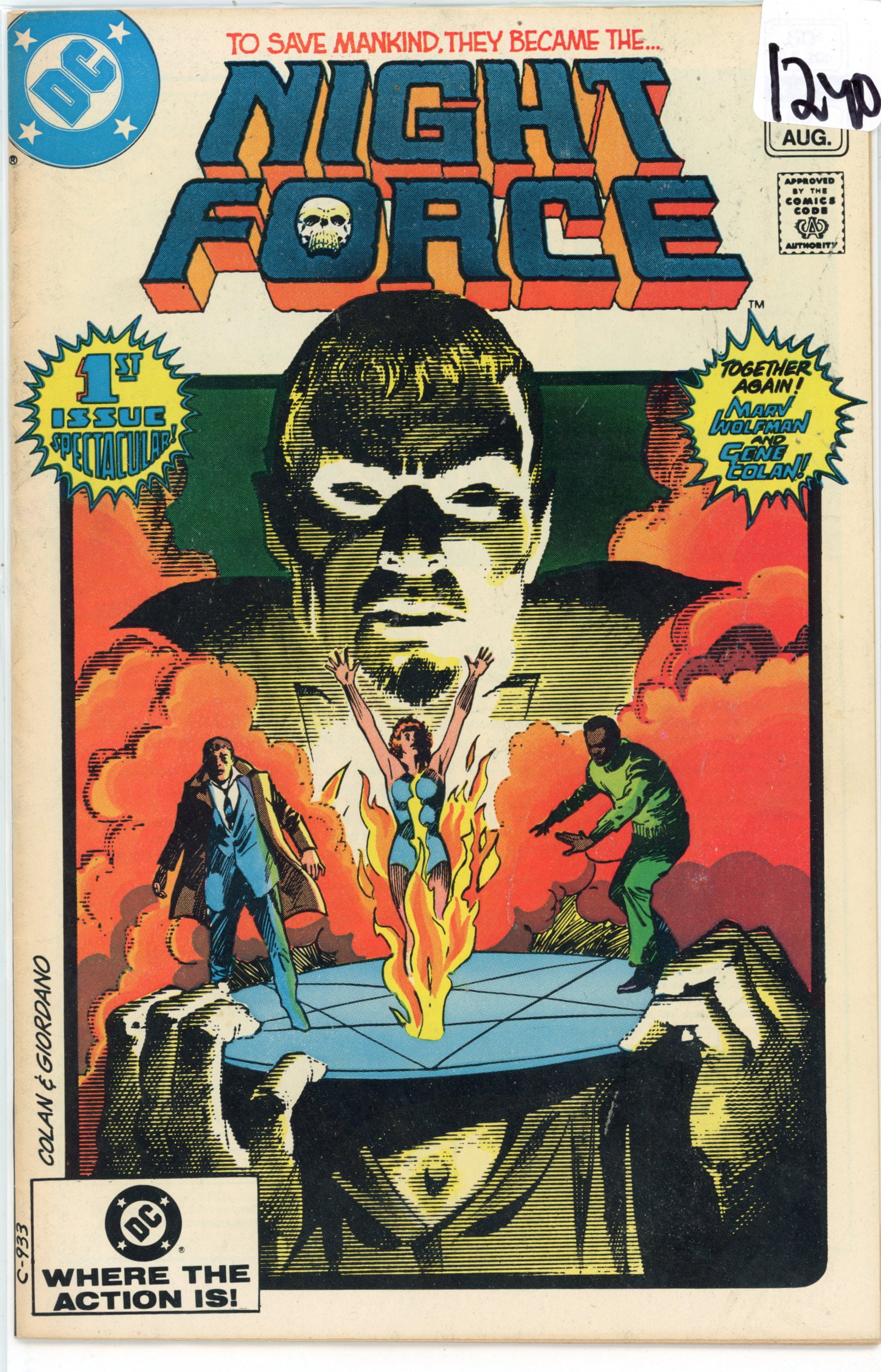 1982 DC Night Force Issue 1 (1 of 1)