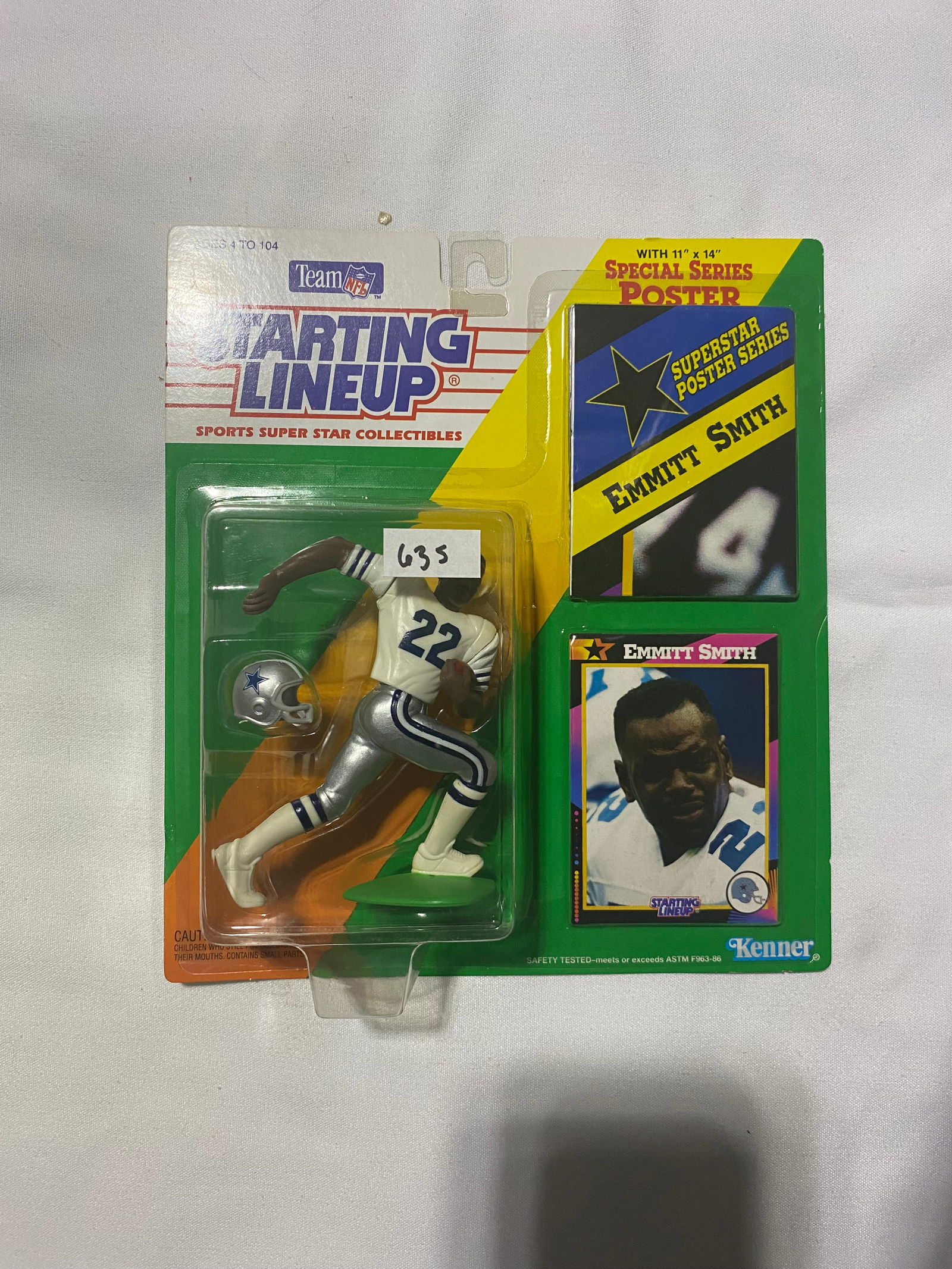 1992 Starting Lineup Emmitt Smith - Special Series Poster Included (1 of 1)