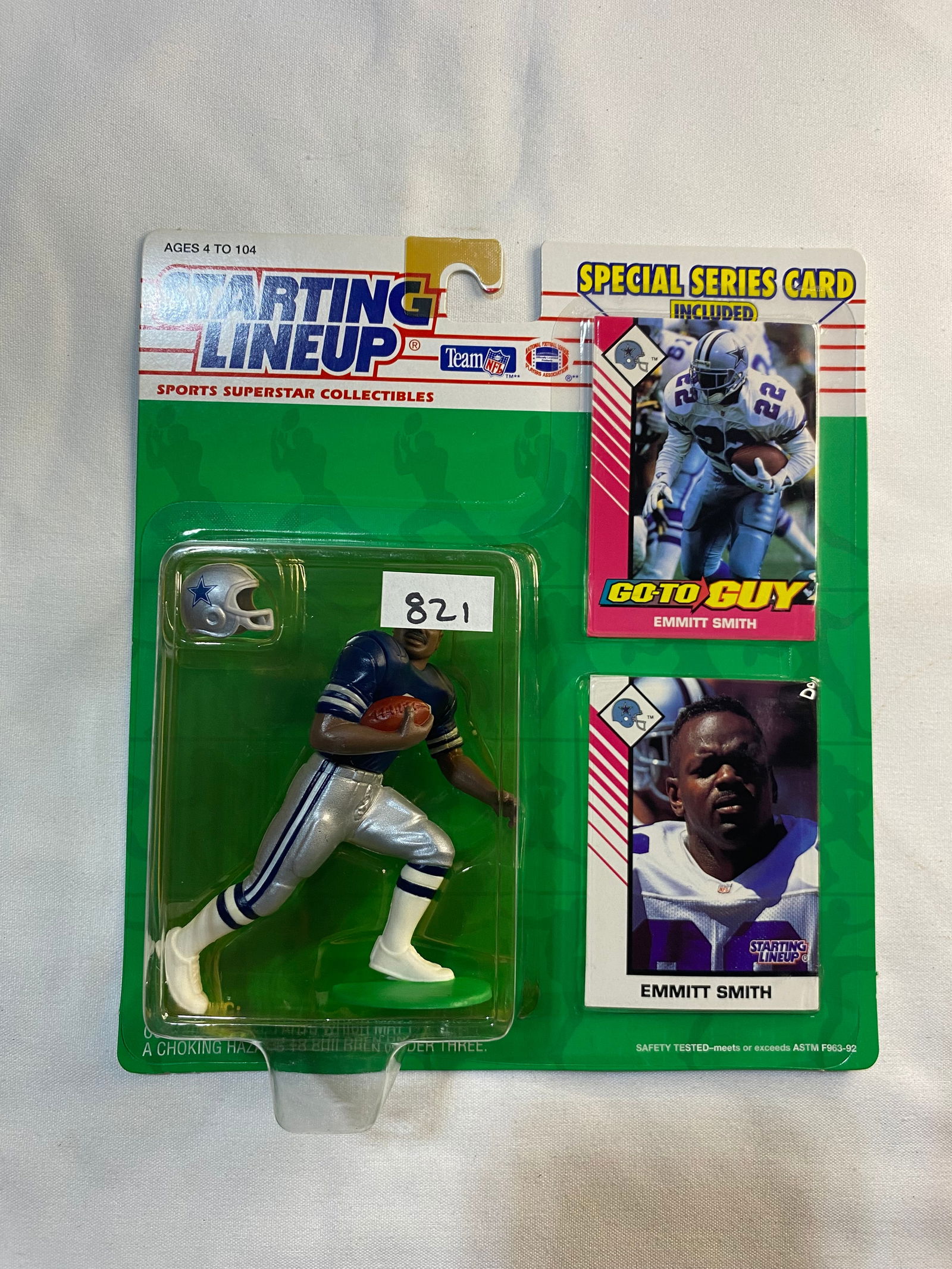 1993 Starting Lineup Emmitt Smith - Special Series Card Included (1 of 1)