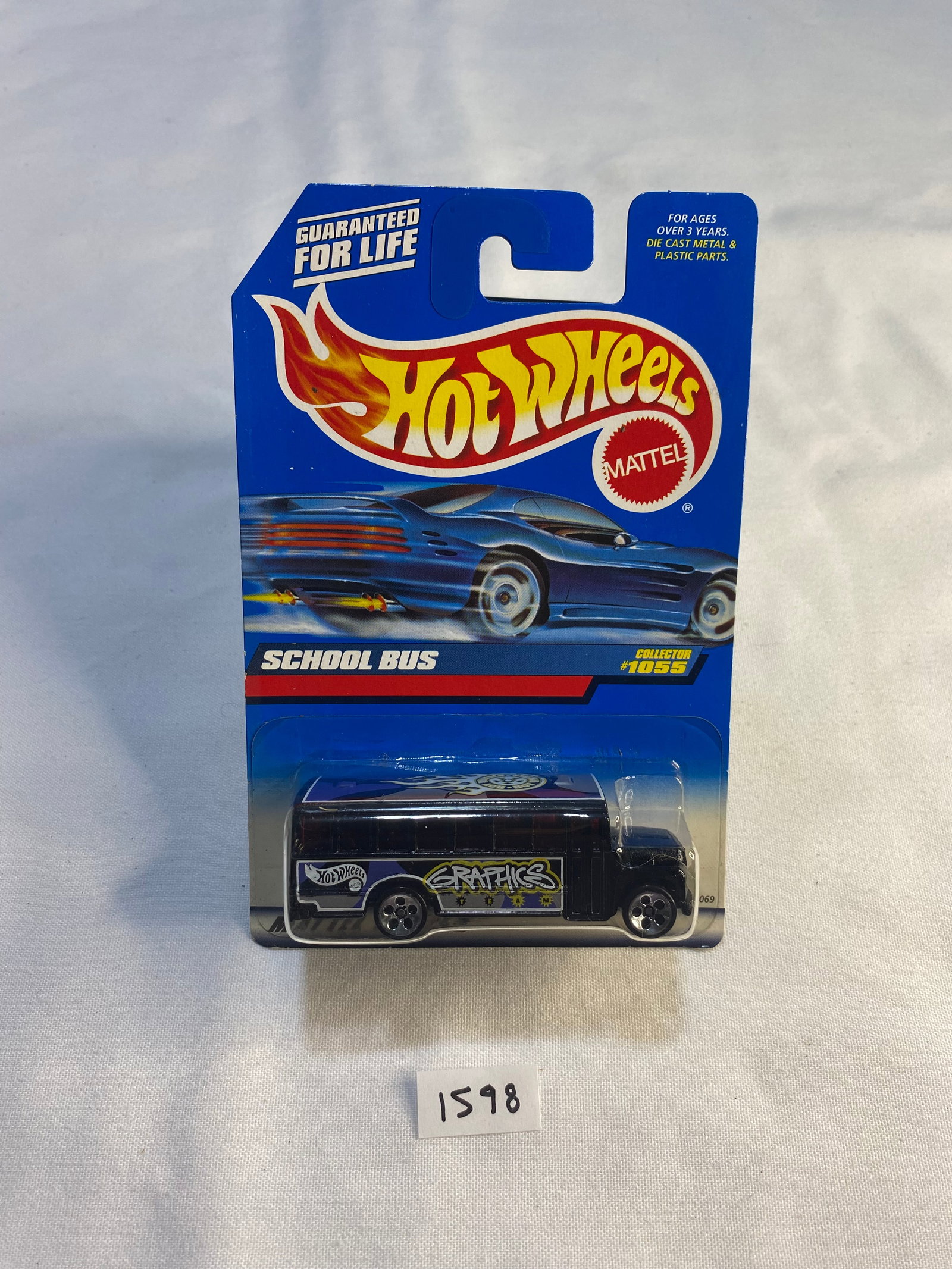1998 Hot Wheels School Bus (1 of 1)