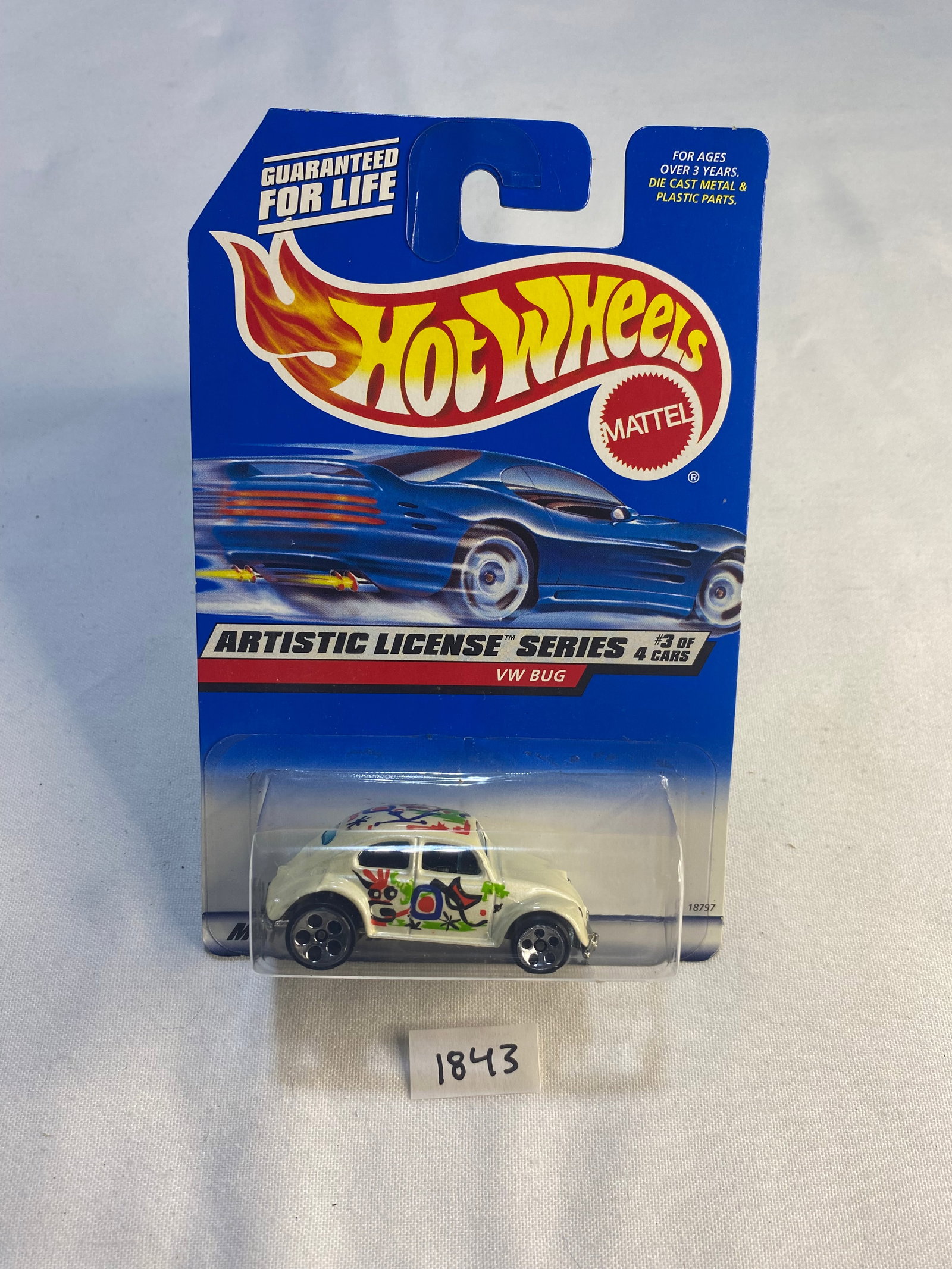1997 Hot Wheels Artistic License Series VW Bug (1 of 1)
