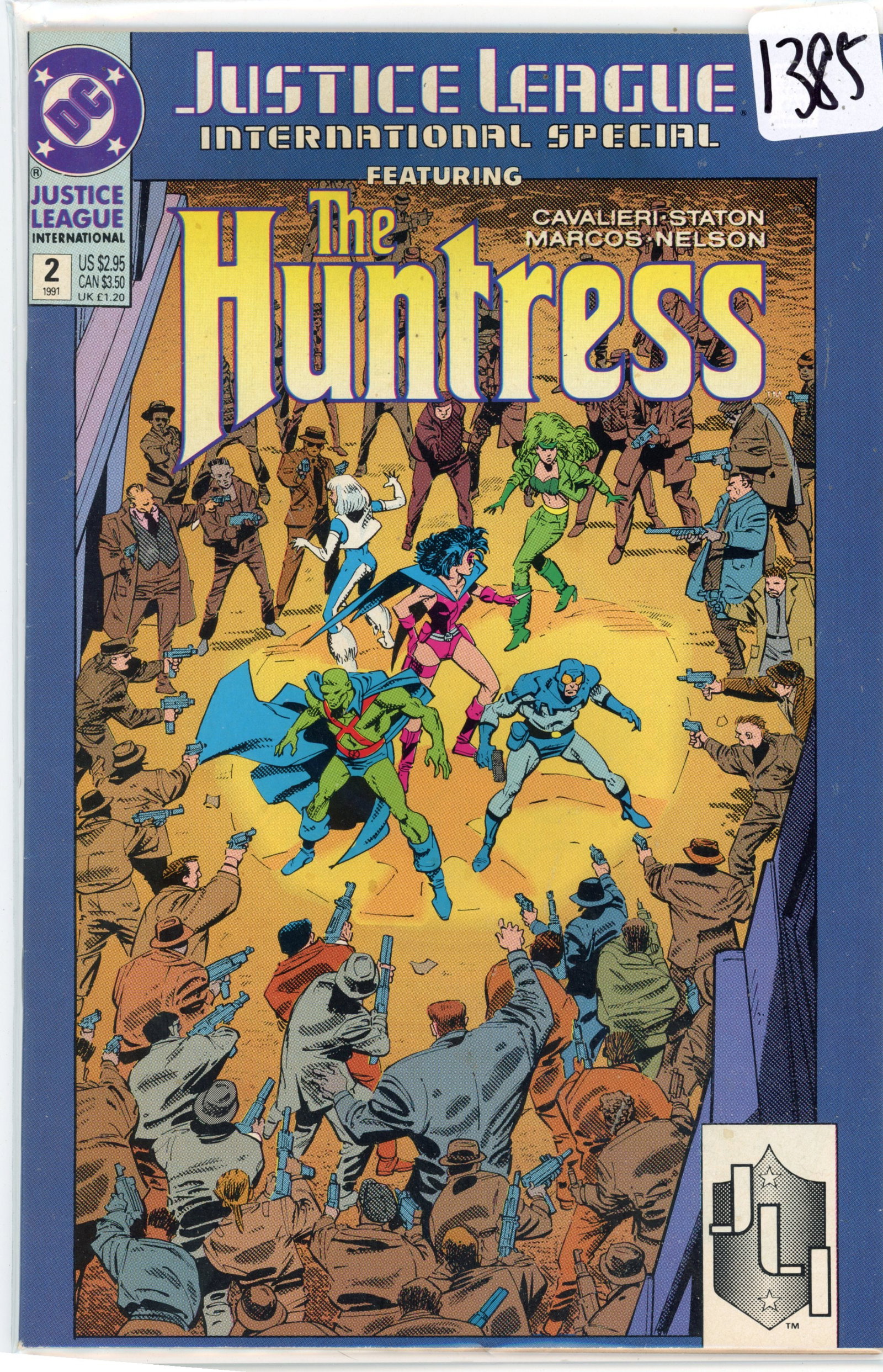 1991 DC Justice League Issue 2 (1 of 1)