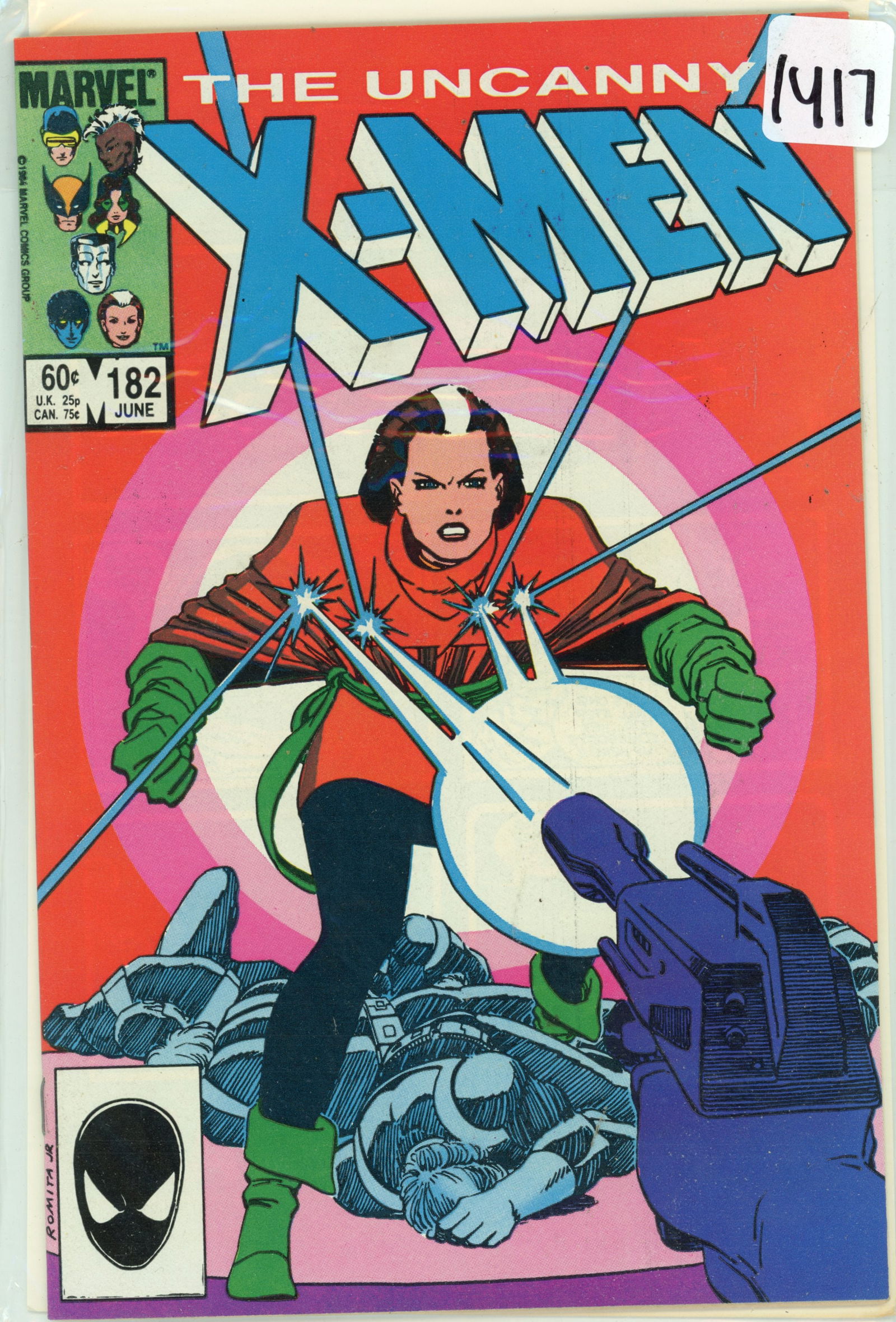1984 Marvel X-Men Issue 182 (1 of 1)
