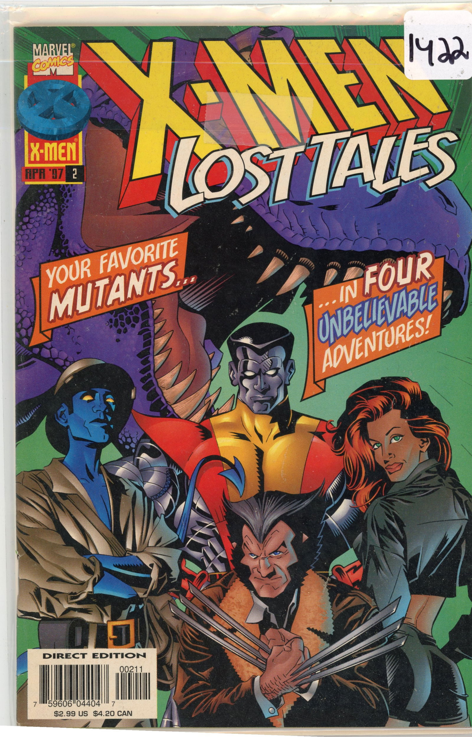 1997 Marvel X-Men Issue 2 (1 of 1)