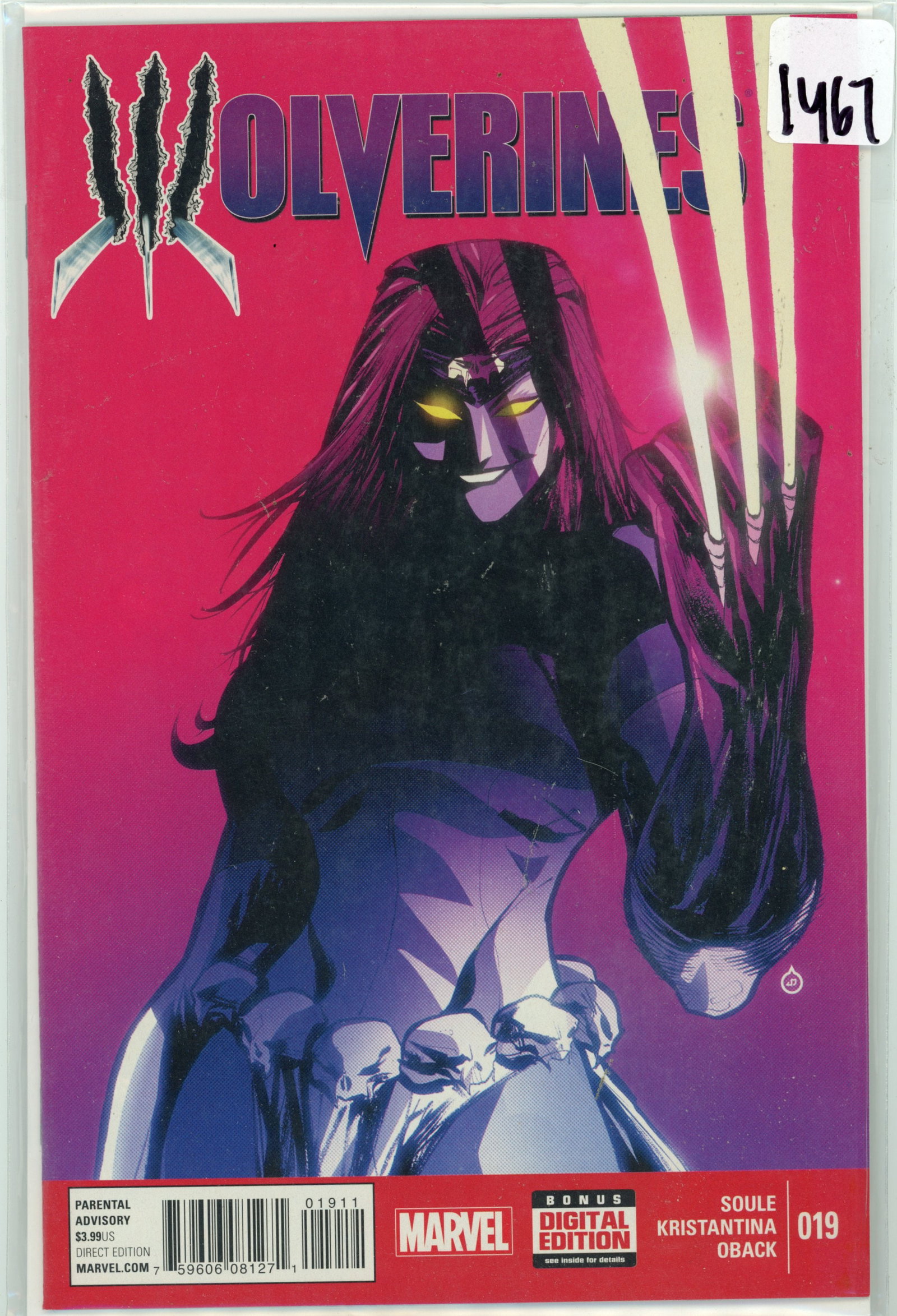 2015 Marvel Wolverine Issue 19 (1 of 1)