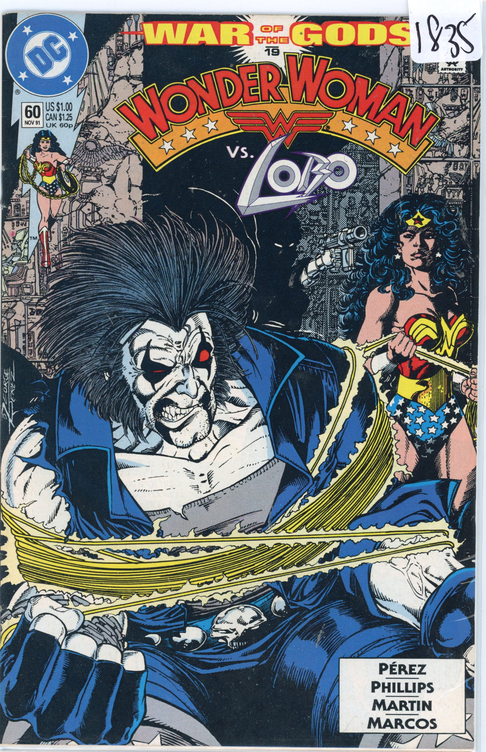 1991 DC WonderWoman Issue 60 (1 of 1)