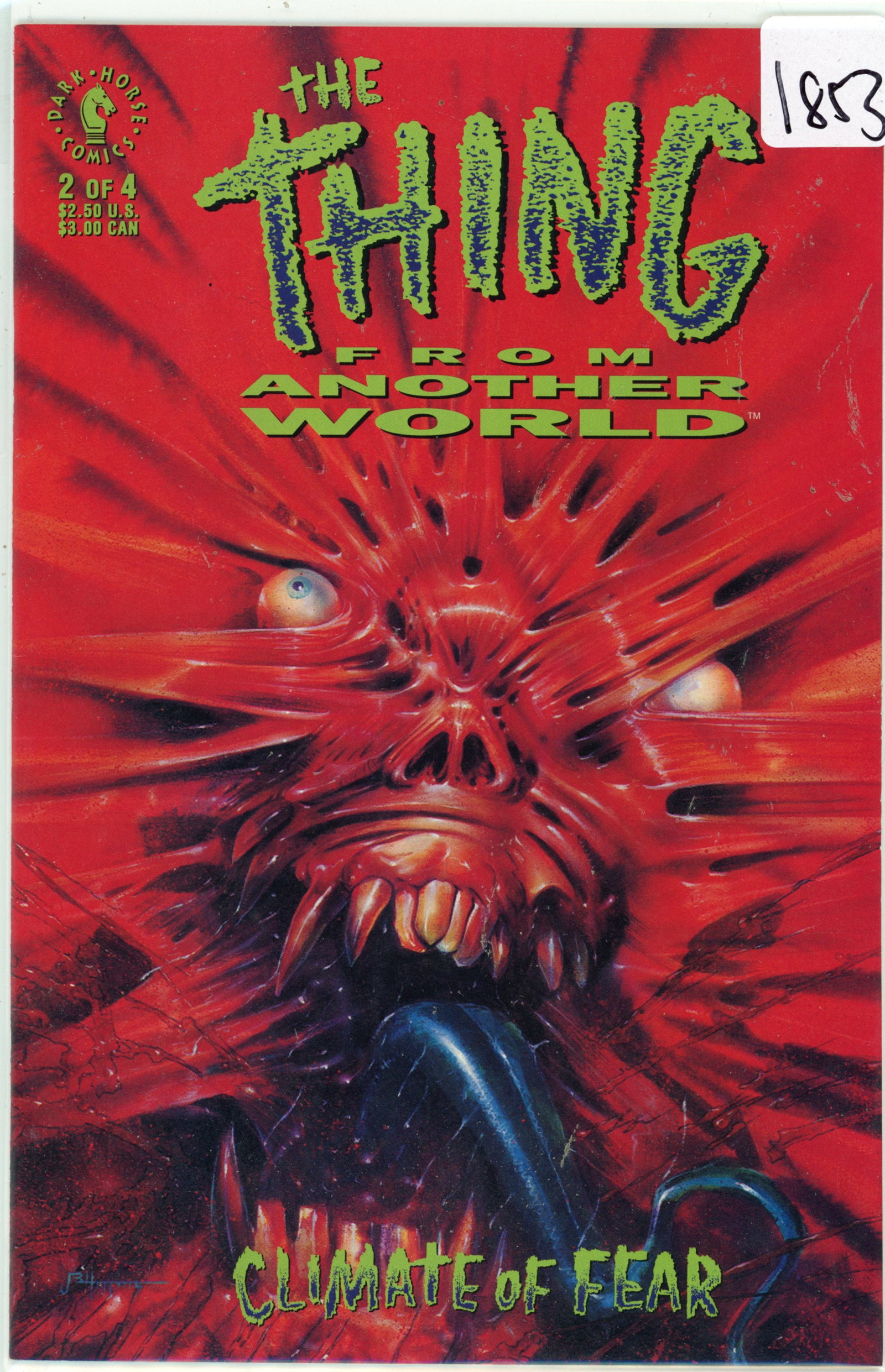 1992 Dark Horse The Thing Issue 2 (1 of 1)