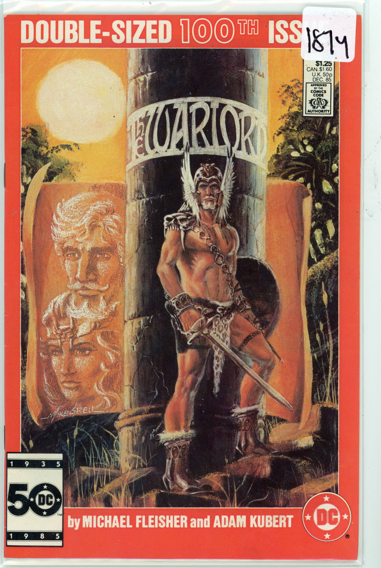 1985 DC Warlord Issue 100 (1 of 1)