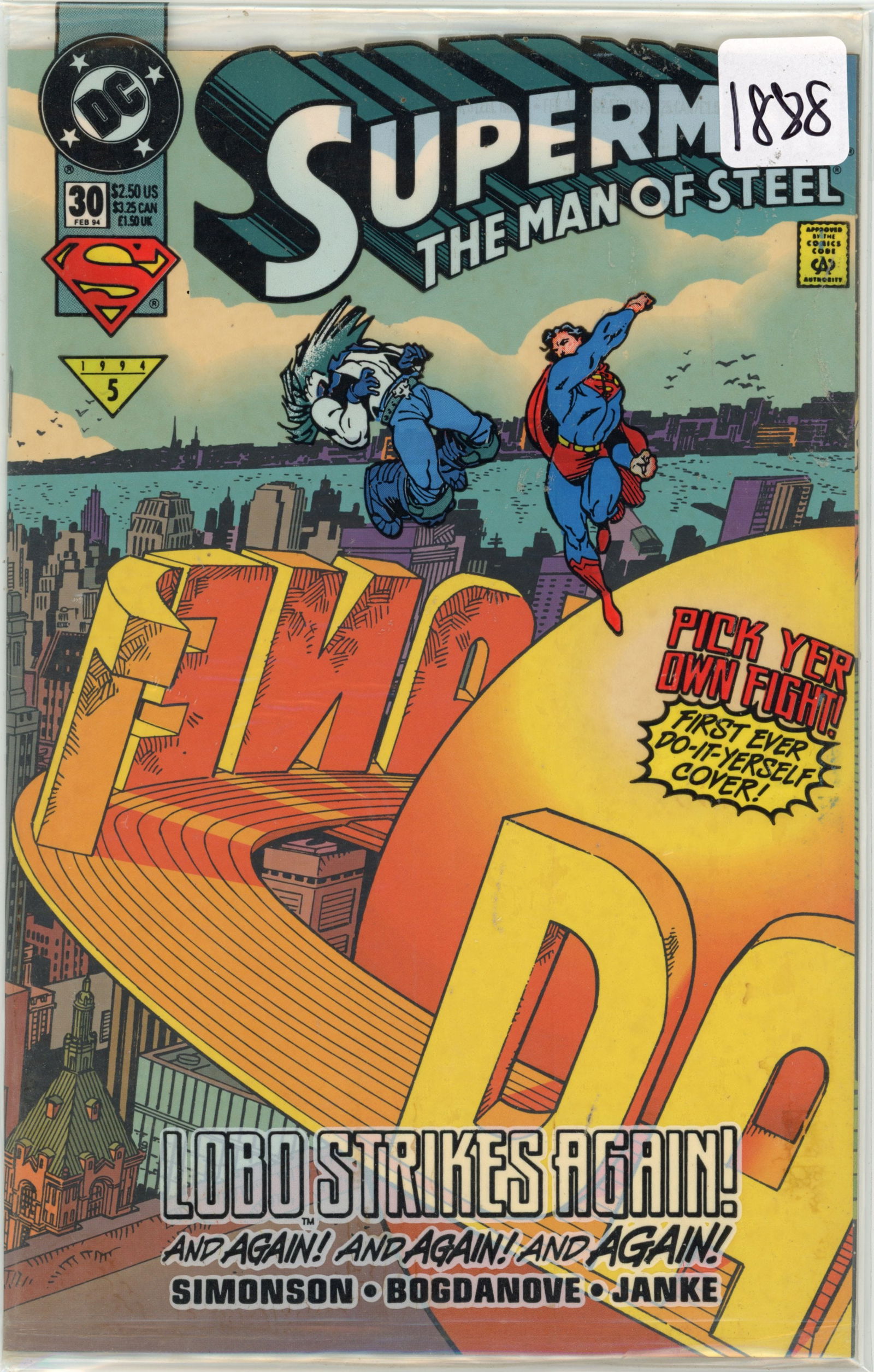 1994 DC Superman Issue 30 (1 of 1)