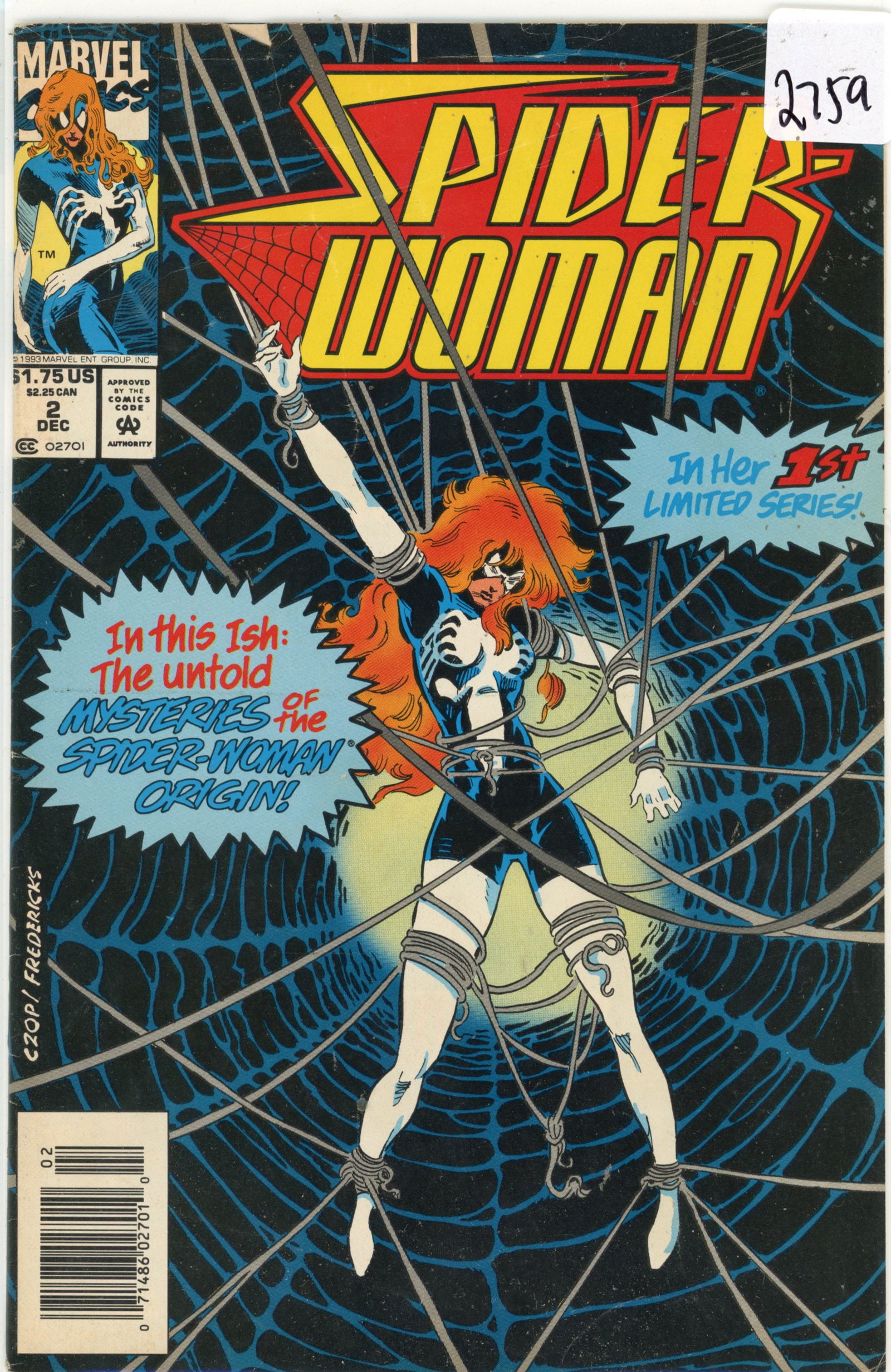 1993 Marvel Spiderman Issue 2 (1 of 1)