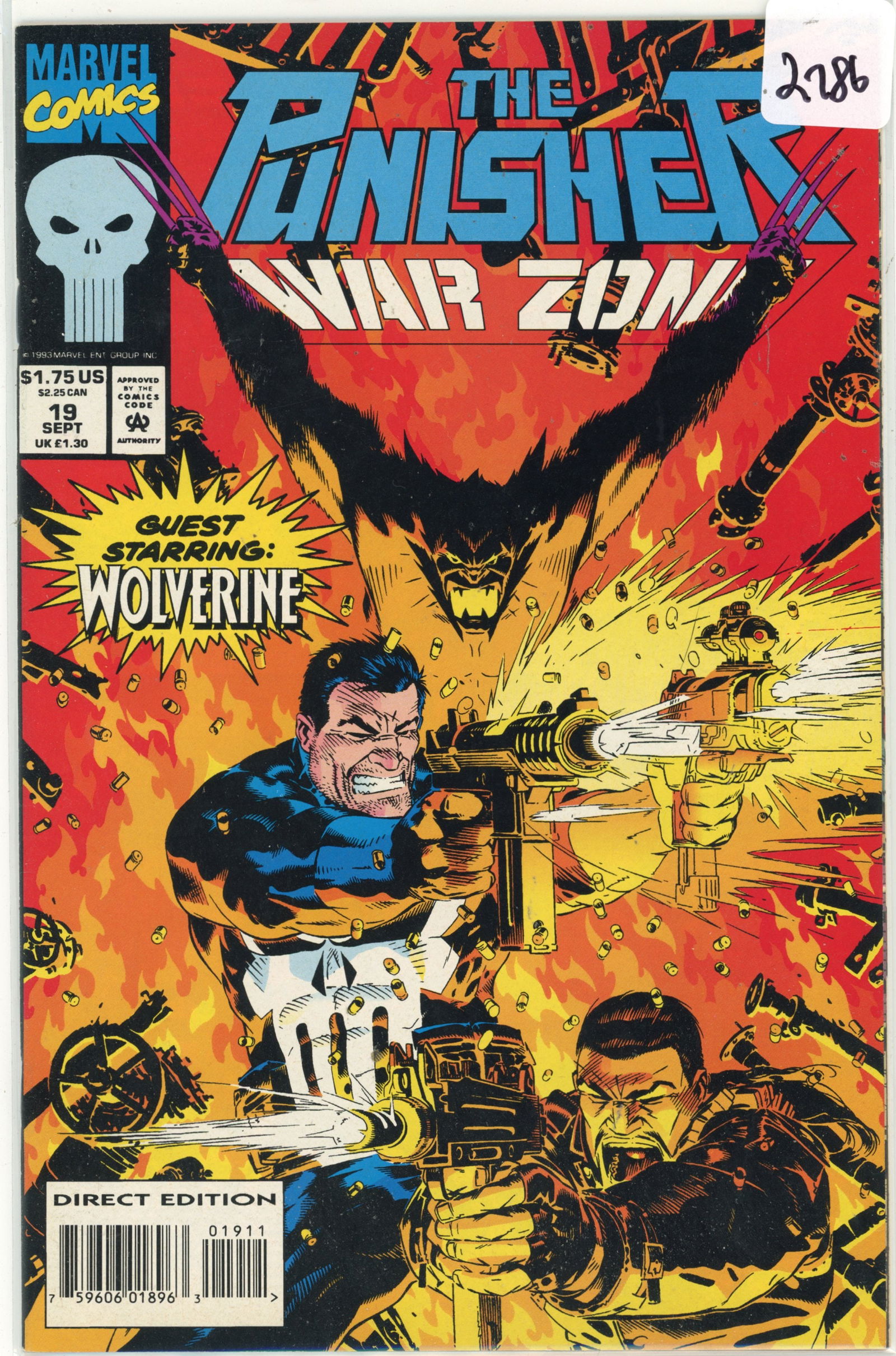 1993 Marvel The Punisher Issue 19 (1 of 1)