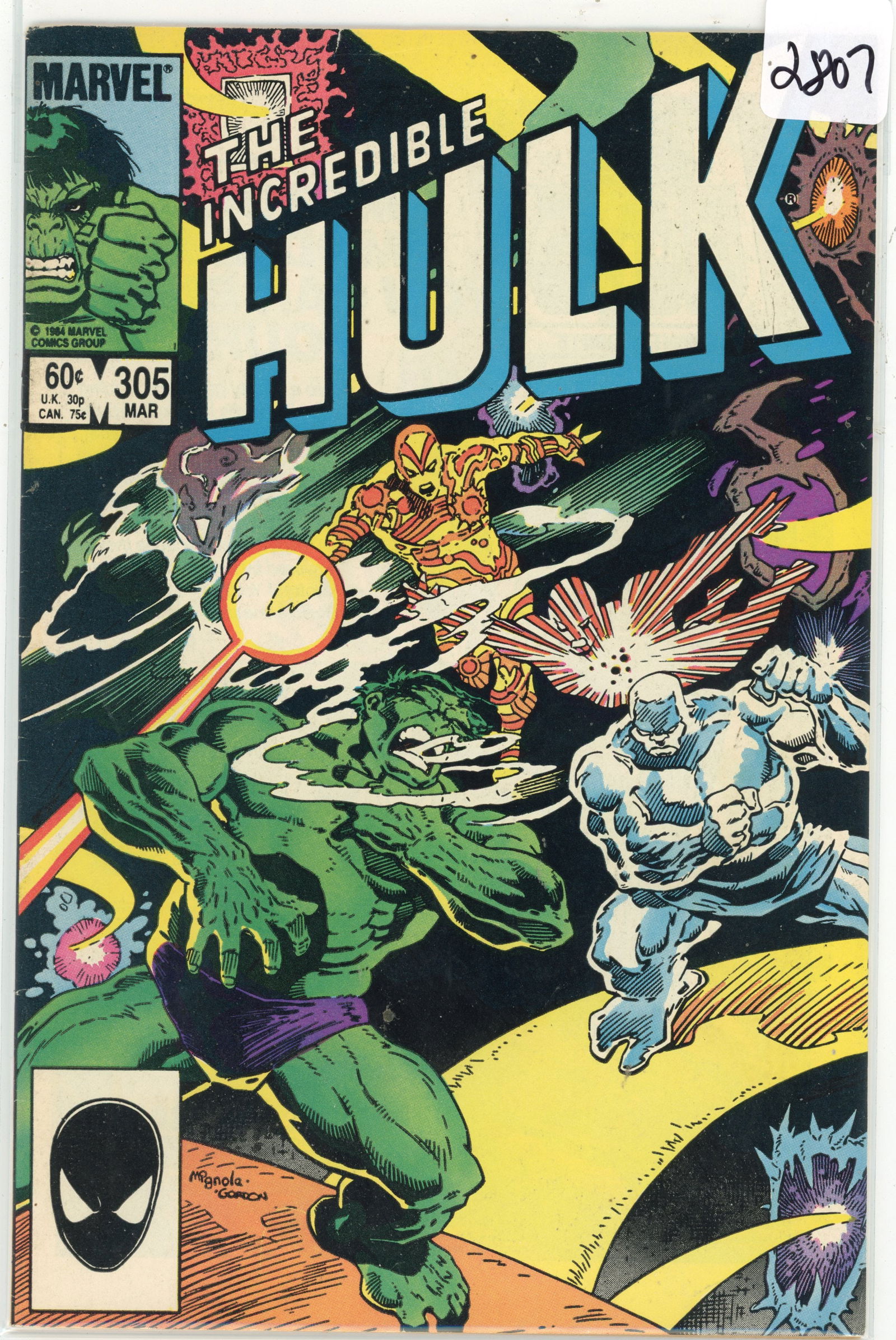 1984 Marvel Hulk Issue 305 (1 of 1)