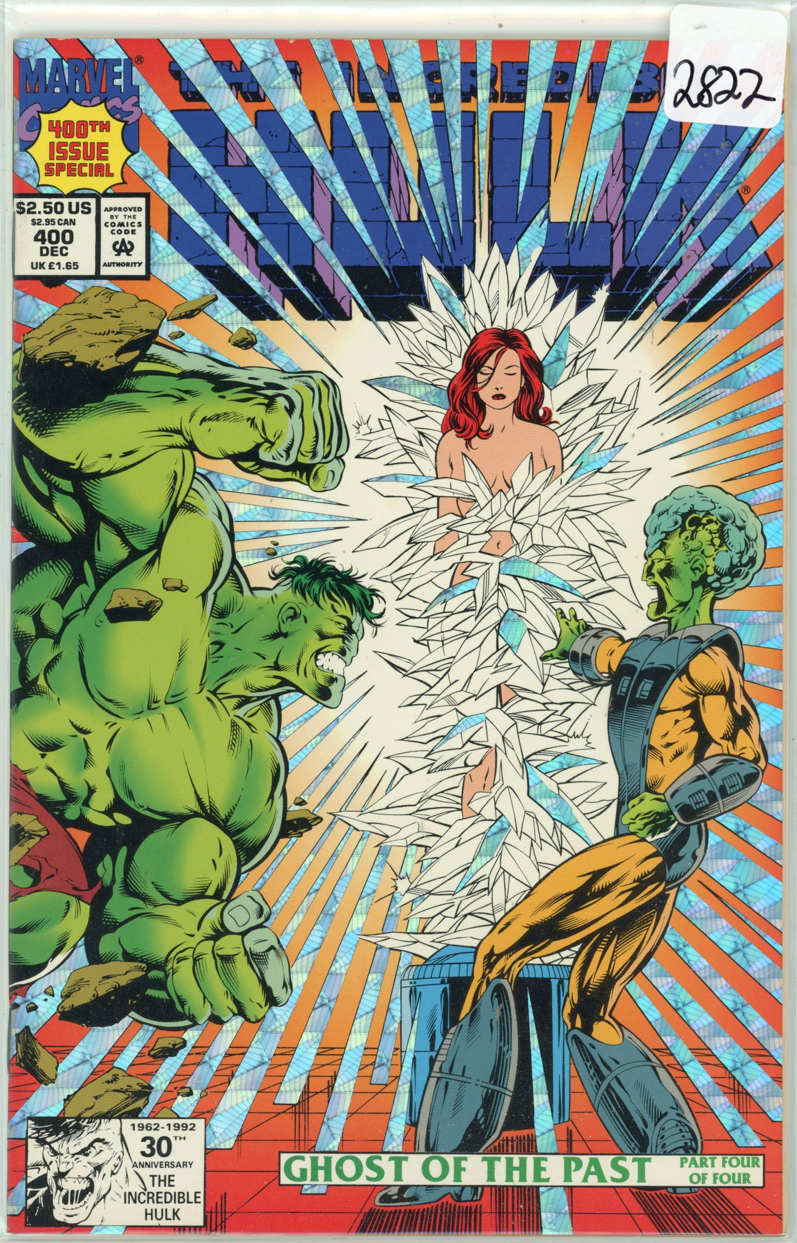 1992 Marvel Hulk Issue 400 (1 of 1)