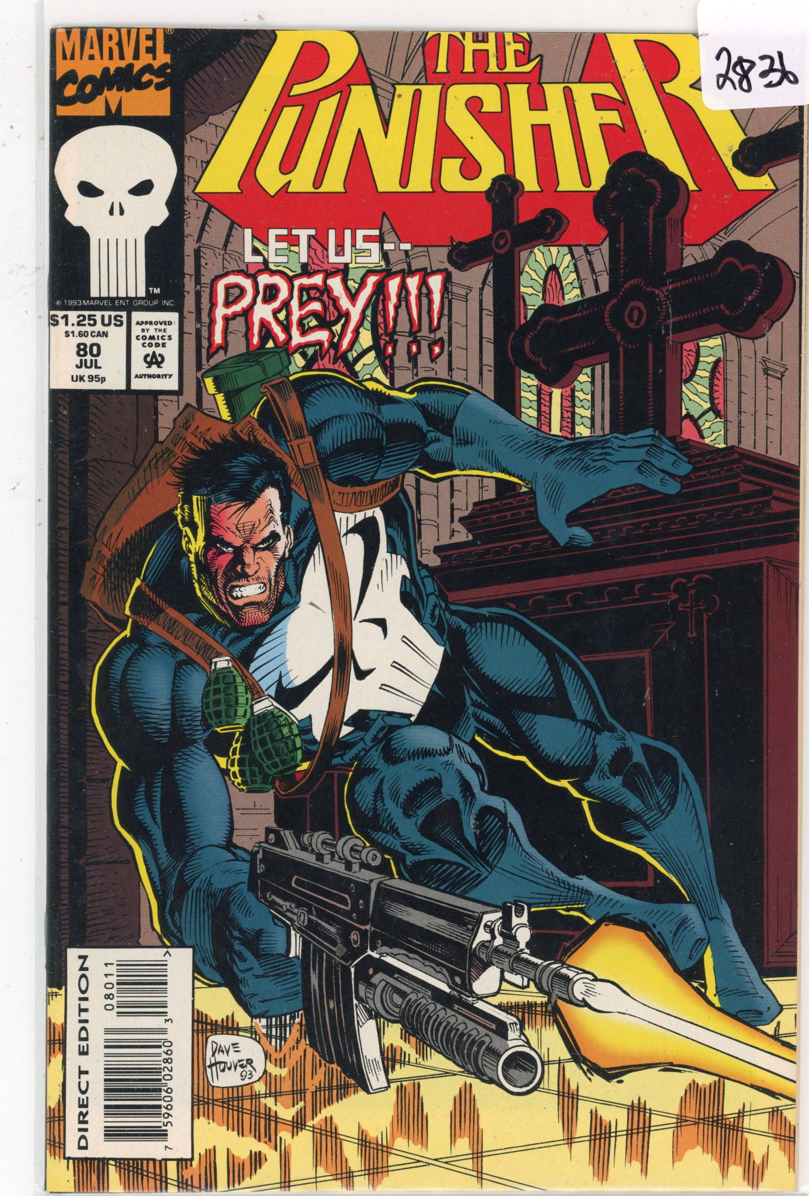 1993 Marvel The Punisher Issue 80: 1993 Marvel The Punisher Issue 80