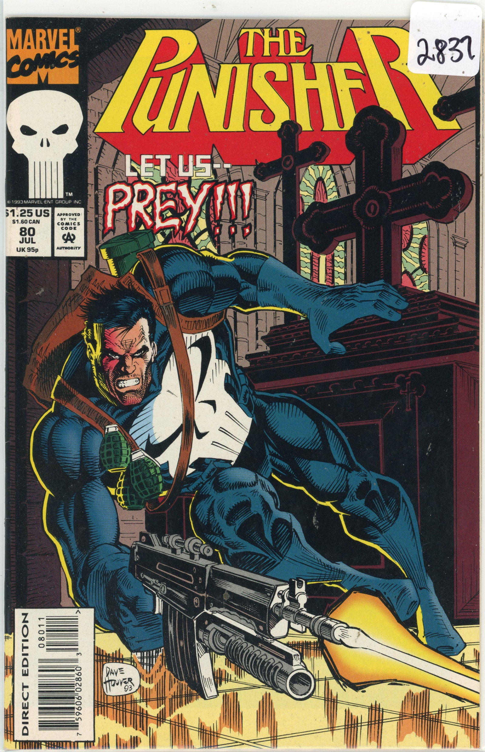 1993 Marvel The Punisher Issue 80: 1993 Marvel The Punisher Issue 80