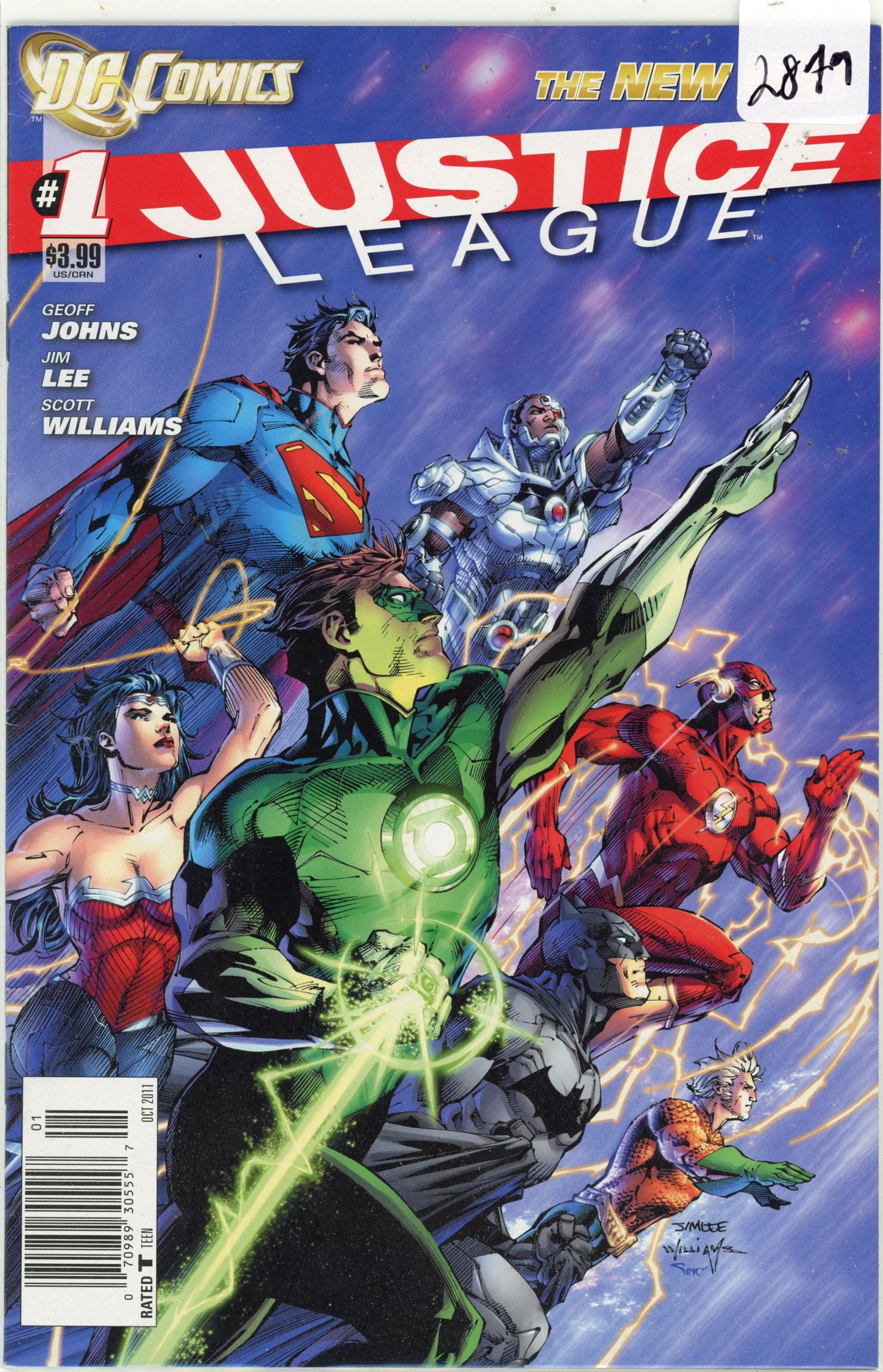 2011 DC Justice League Issue 1 (1 of 1)