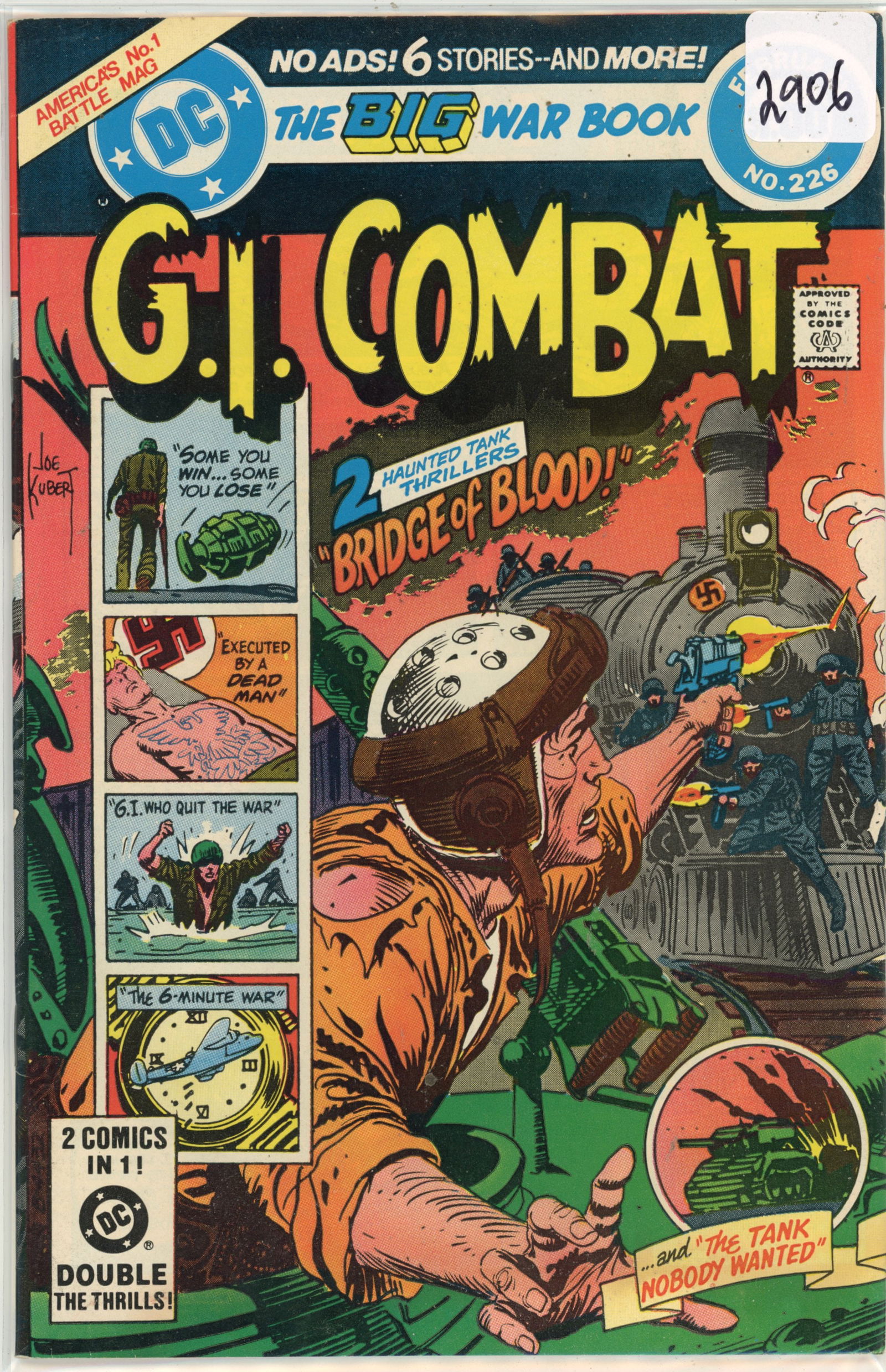 1981 DC GI Combat Issue 226 (1 of 1)