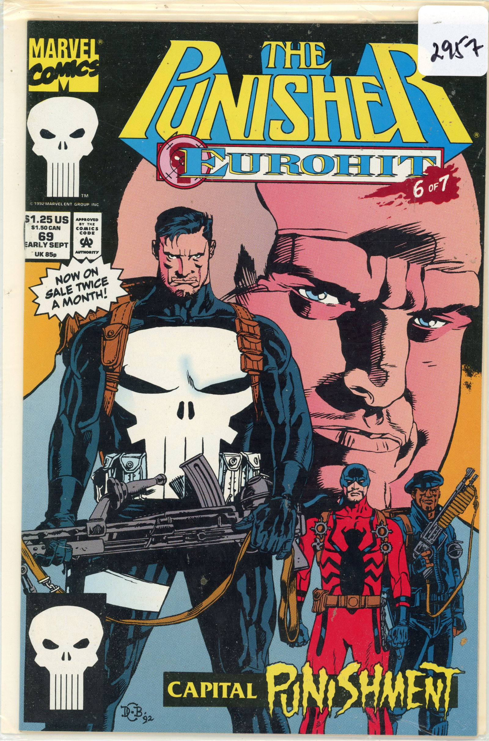 1992 Marvel The Punisher Issue 69 (1 of 1)