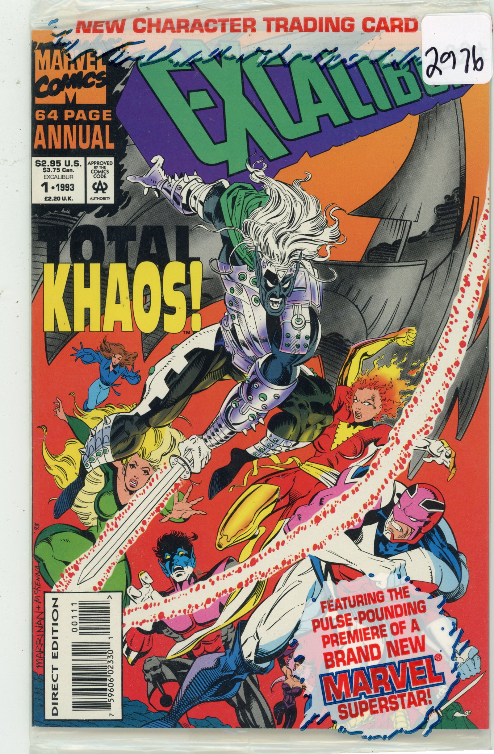 1993 Marvel EX-Calibur Issue 1 (1 of 1)