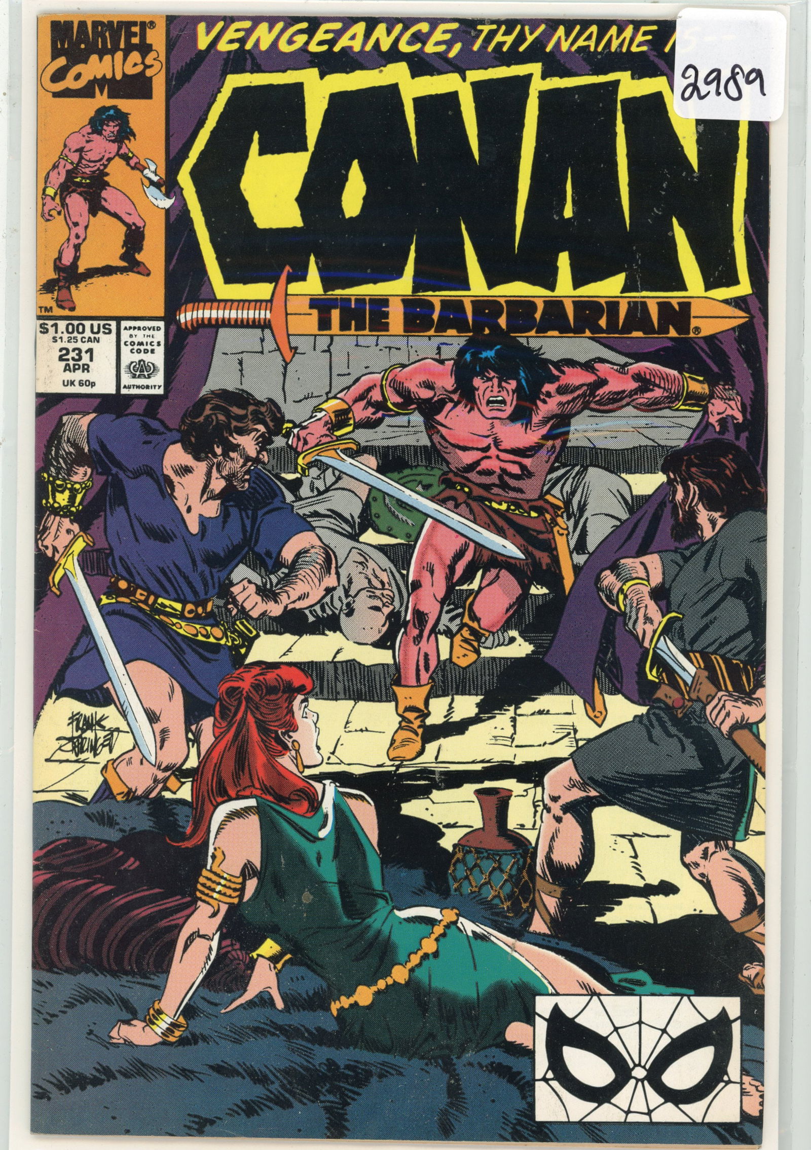 1990 Marvel Conan Issue 231 (1 of 1)