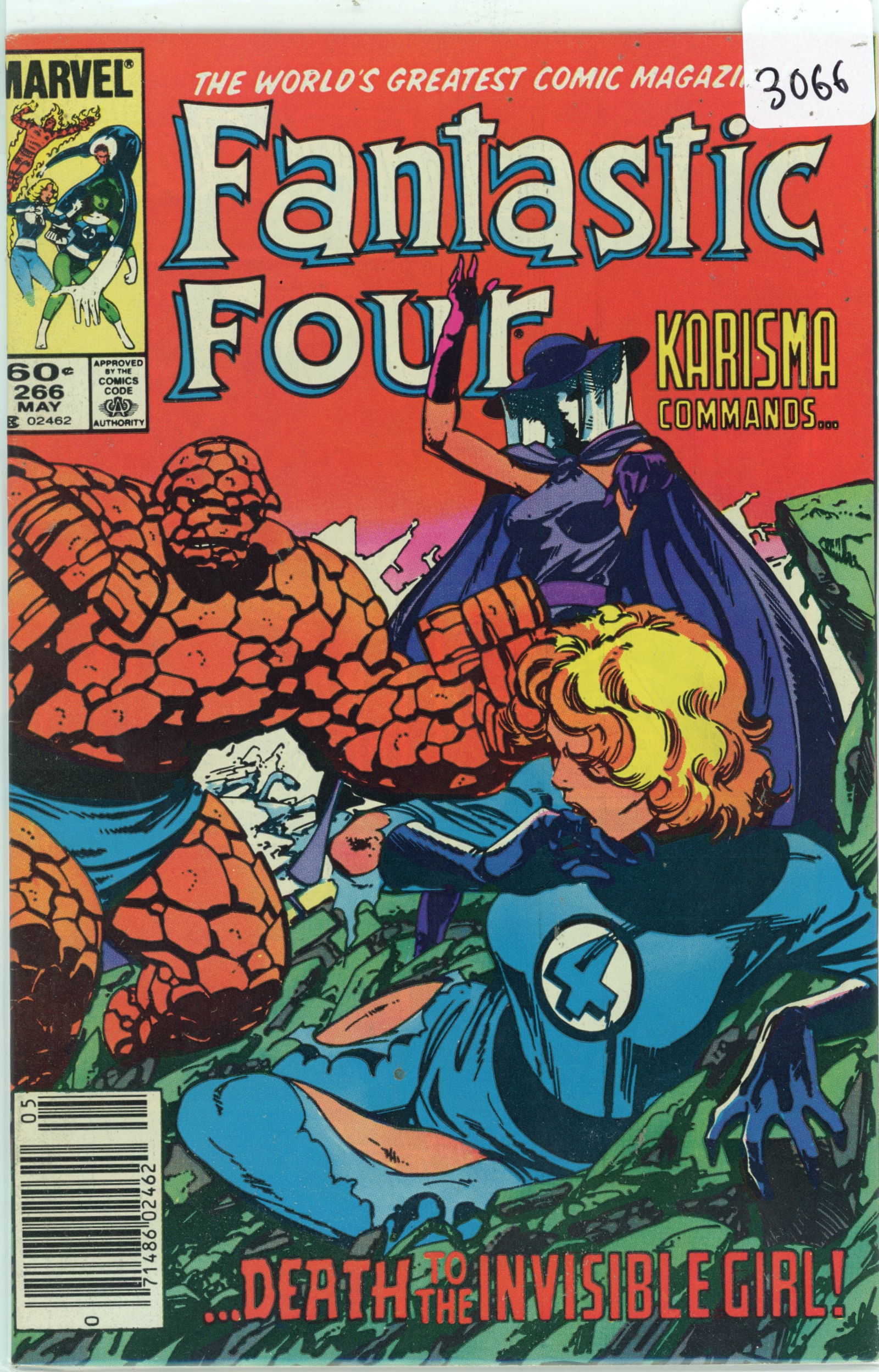 1984 Marvel Fantastic Four Issue 266 (1 of 1)