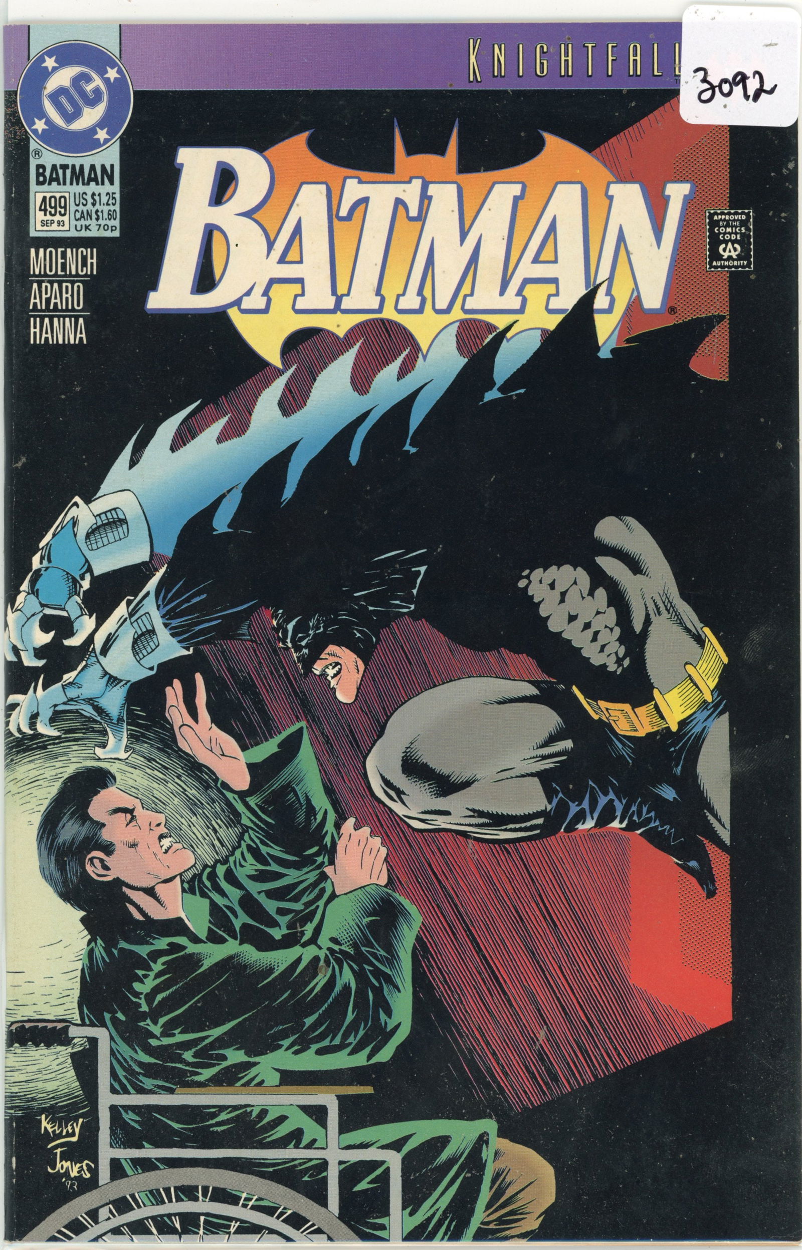 1993 DC Batman Issue 499 (1 of 1)