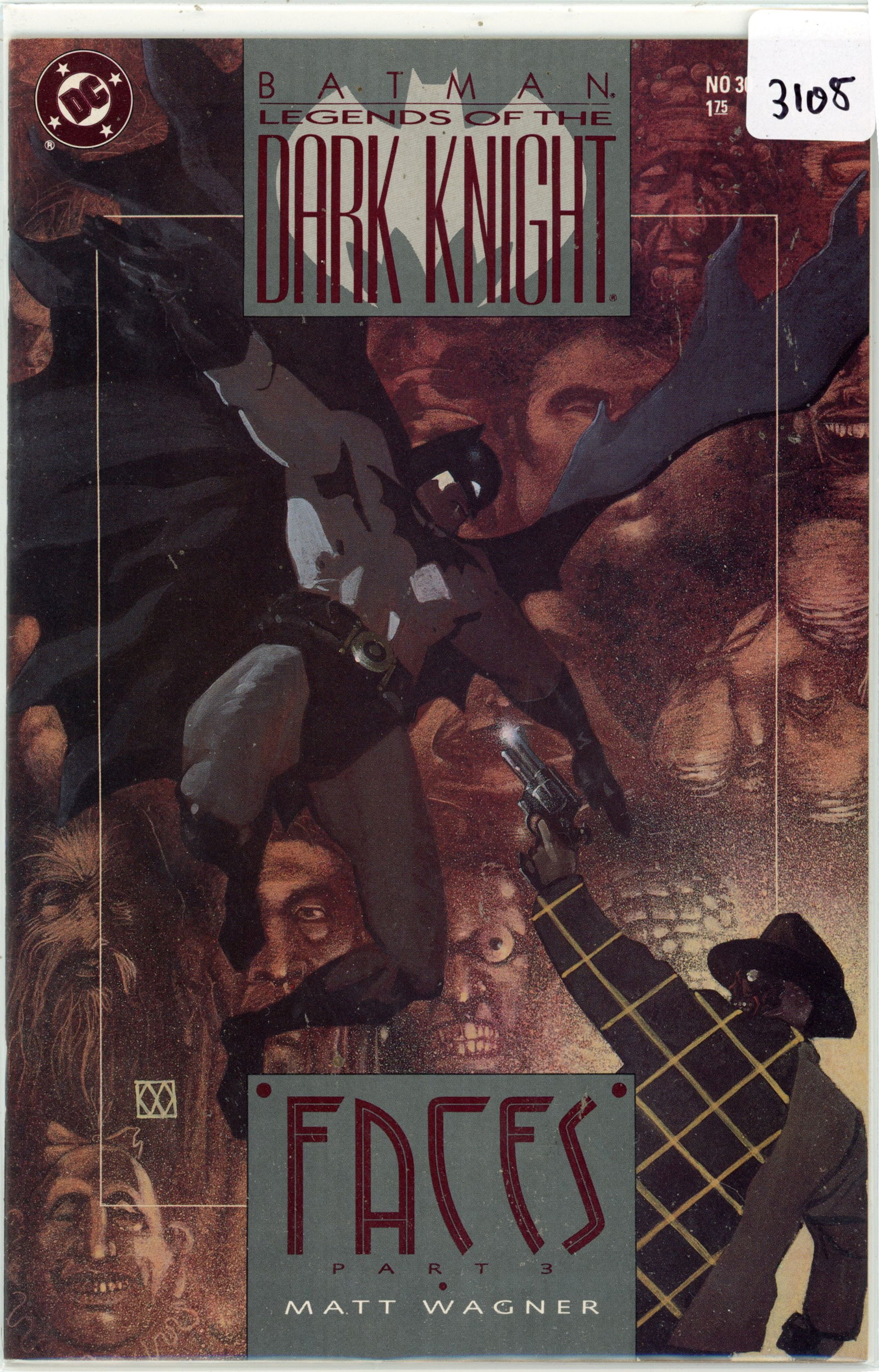 1992 DC Bat Knight Issue 30 (1 of 1)