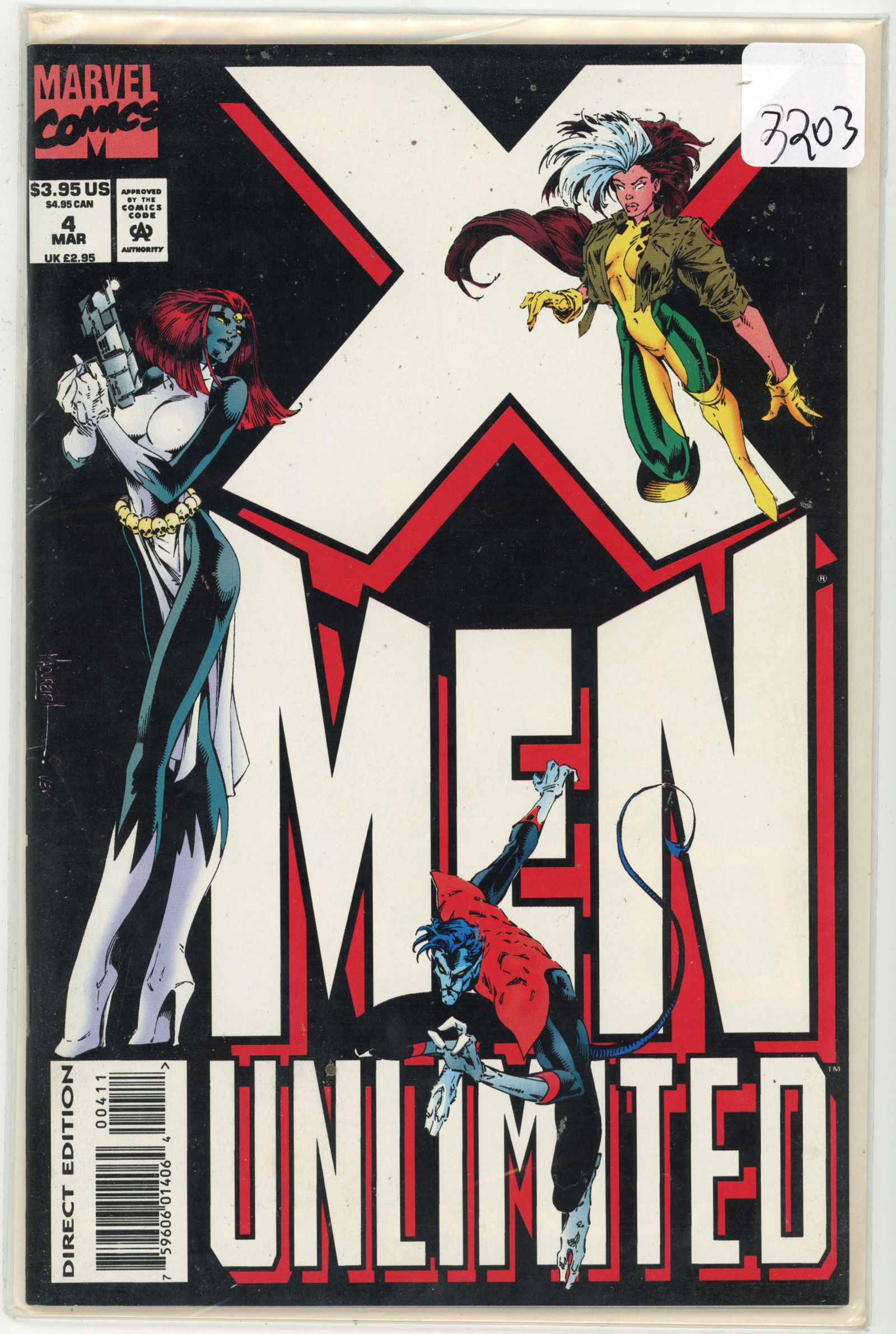 1994 Marvel X-Men Issue 4 (1 of 1)