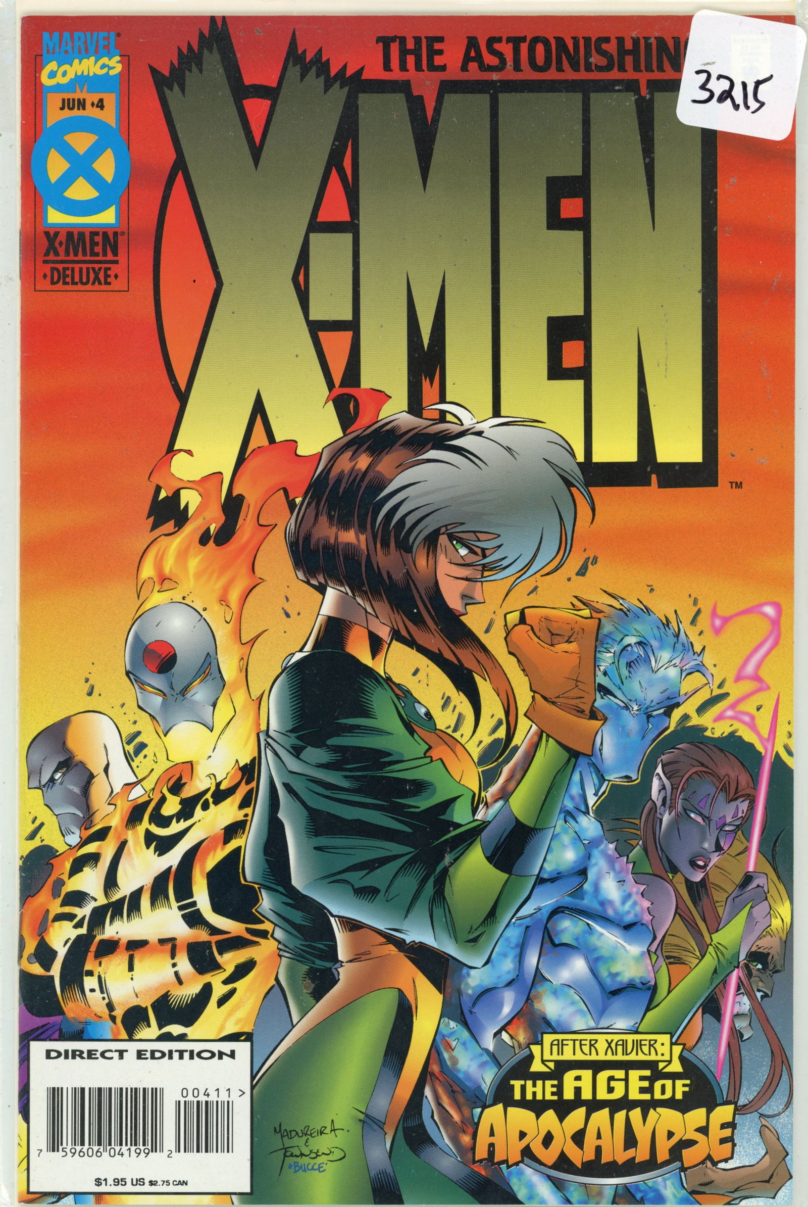 1995 Marvel X-Men Issue 4 (1 of 1)