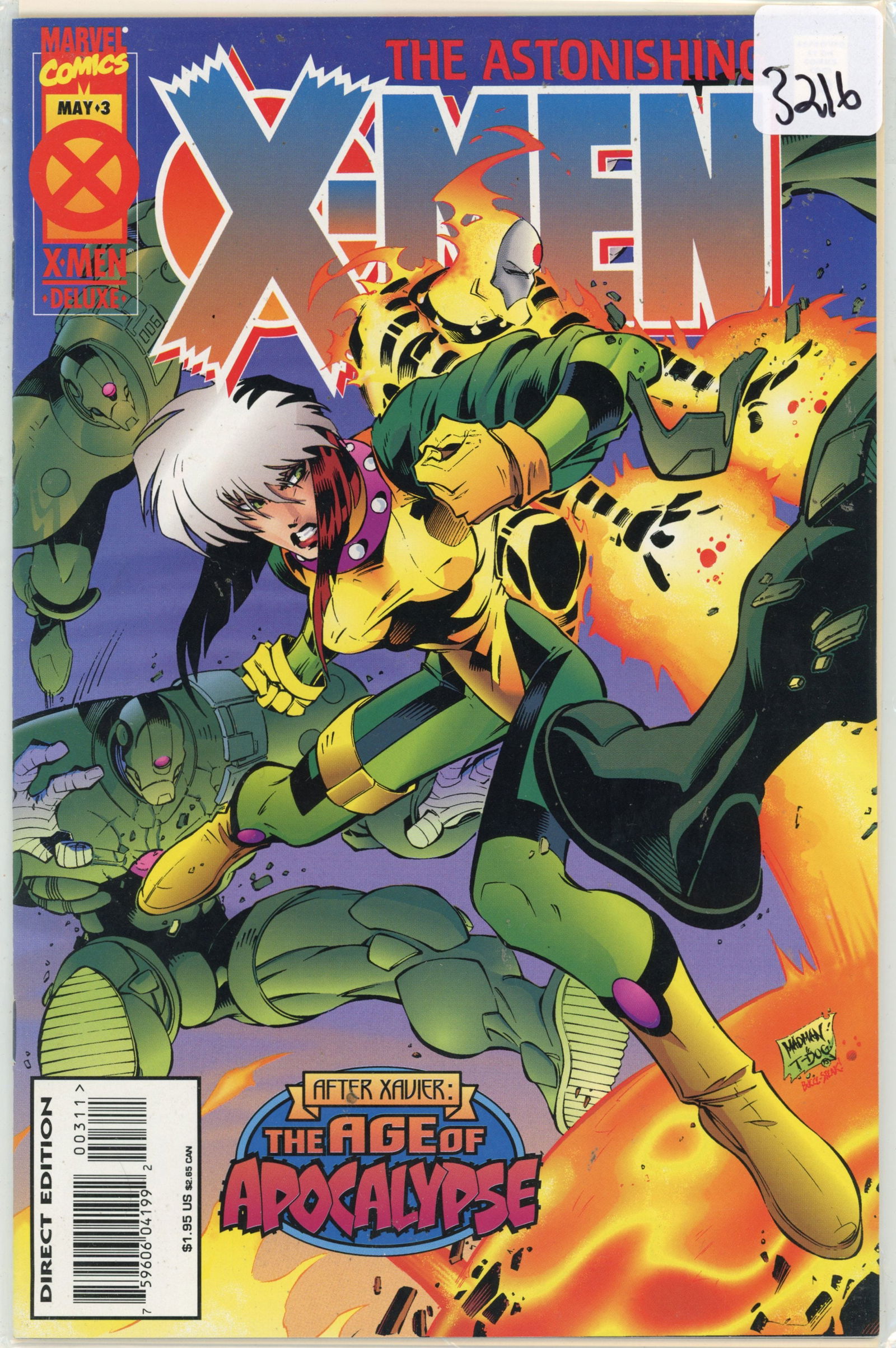 1995 Marvel X-Men Issue 3 (1 of 1)