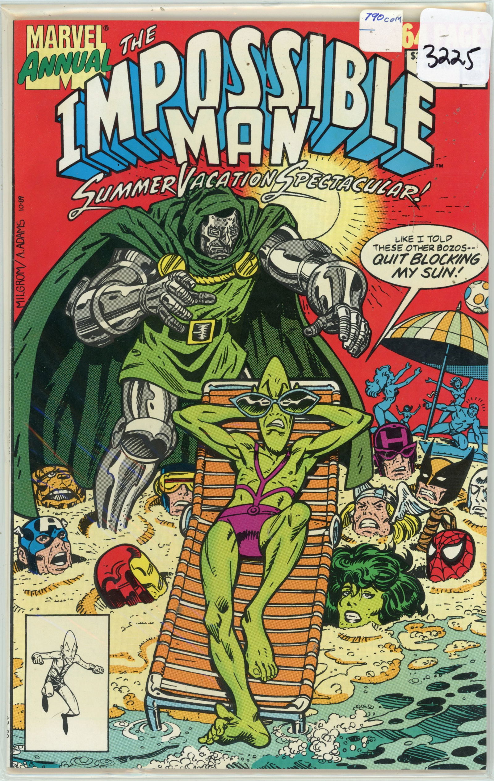 1990 Marvel Impossible Man Issue 1 (1 of 1)