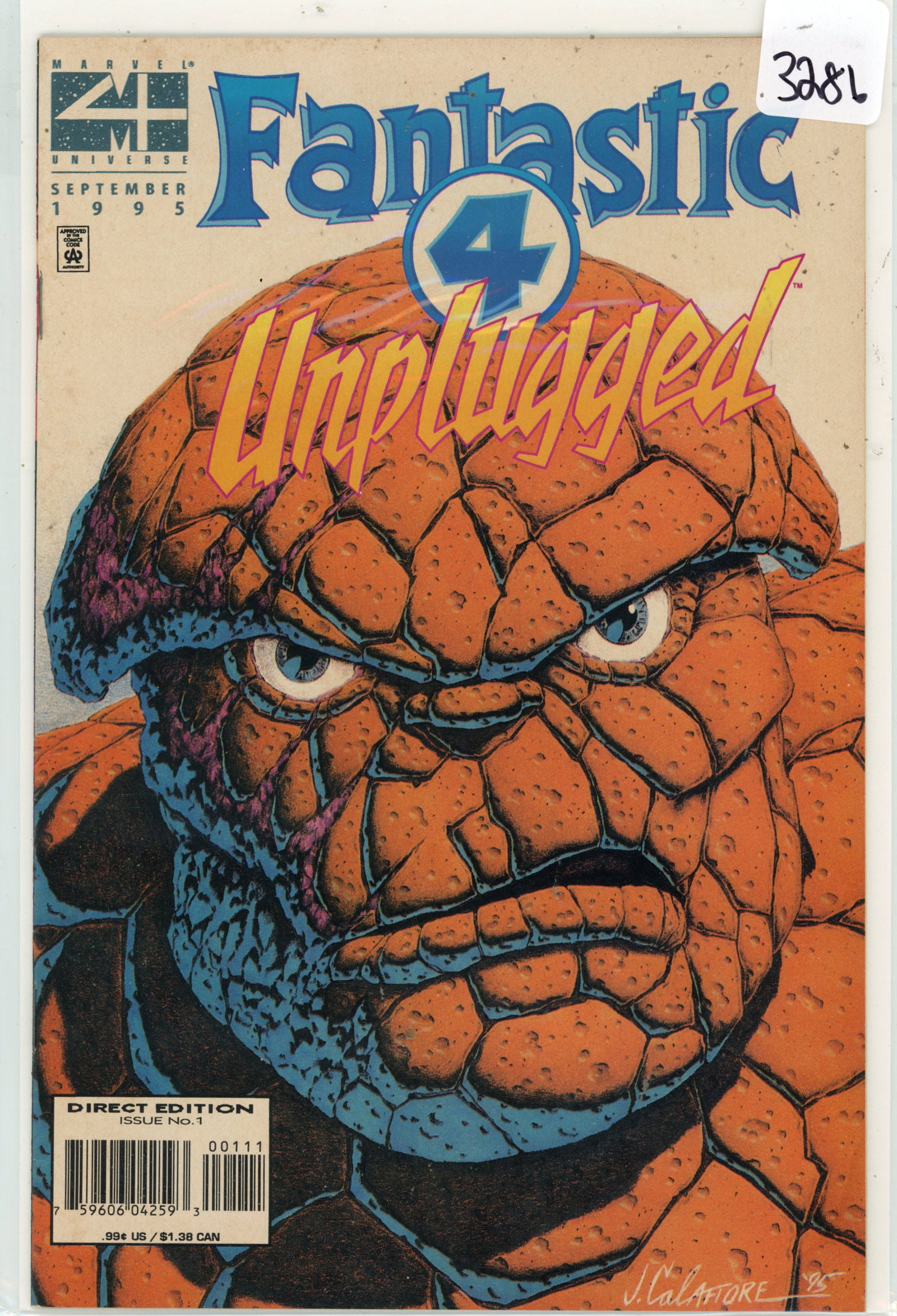 1995 Marvel Fantastic Four Issue Sptember: 1995 Marvel Fantastic Four Issue Sptember
