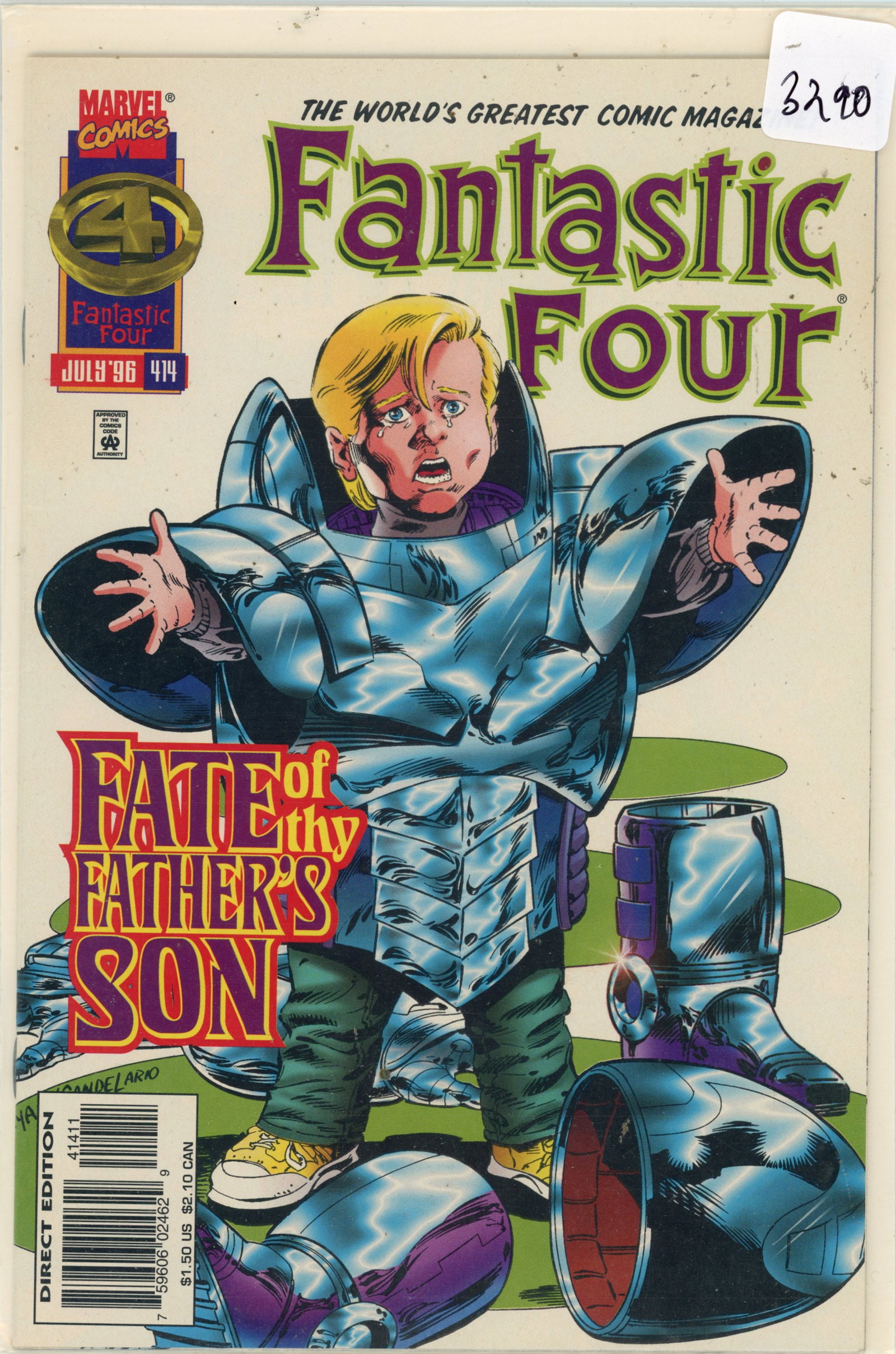 1996 Marvel Fantastic Four Issue 44: 1996 Marvel Fantastic Four Issue 44