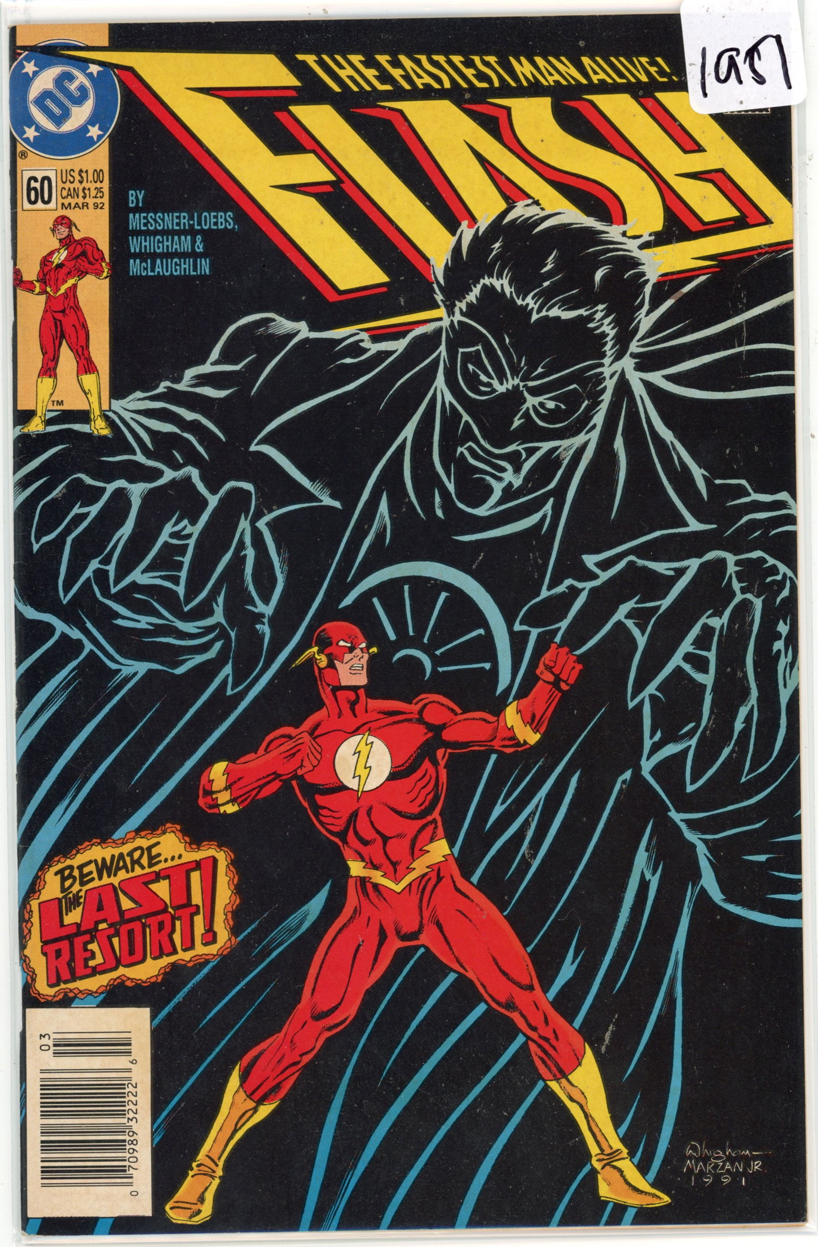 1992 DC Flash Issue 60 (1 of 1)