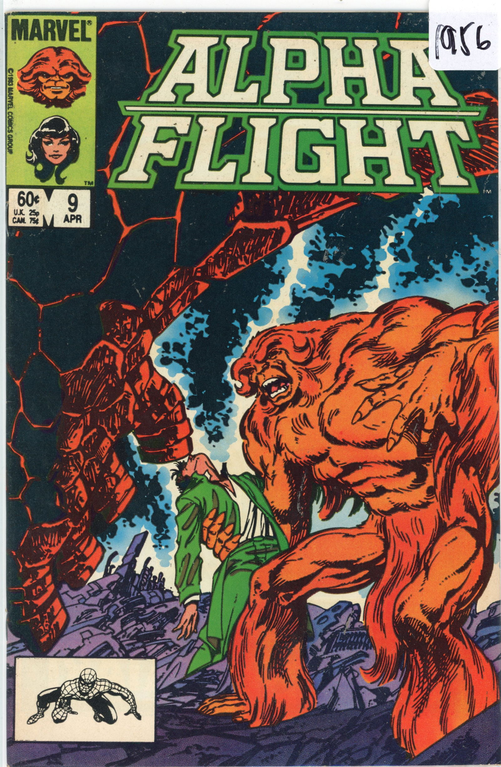 1983 Marvel Alpha Flight Issue 9 (1 of 1)