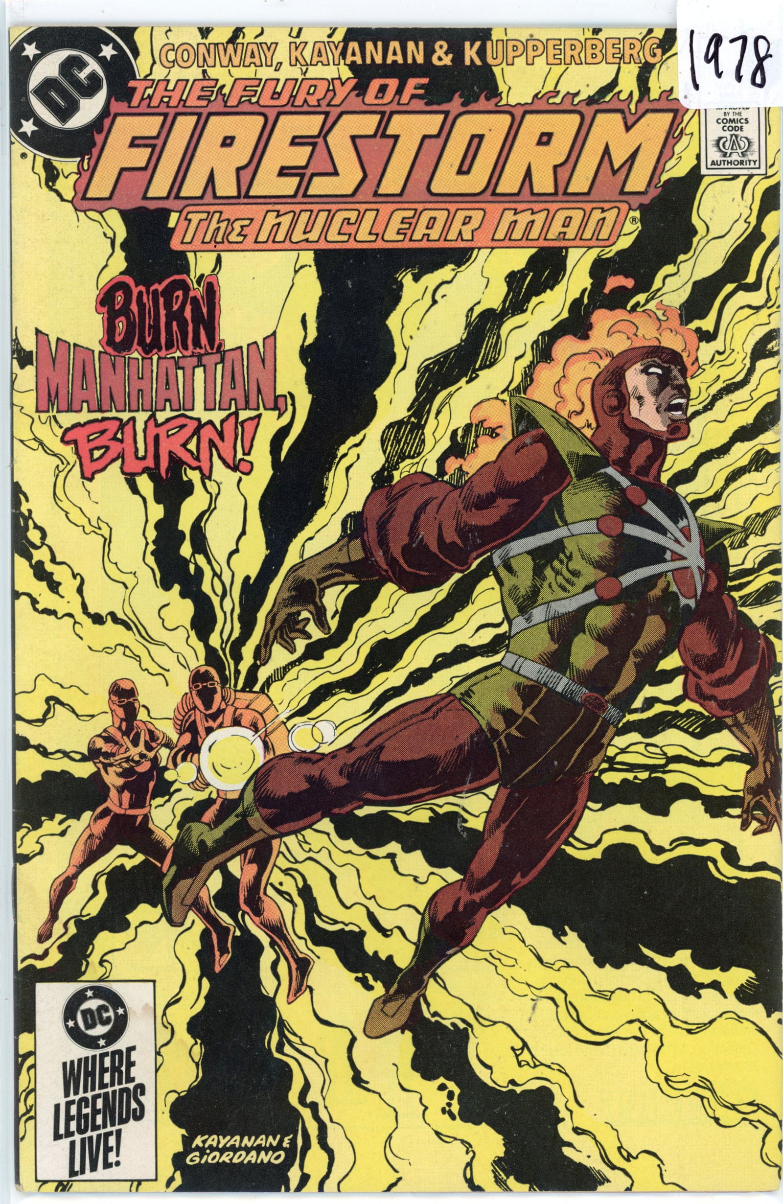 1985 DC Firestorm Issue 3 (1 of 1)