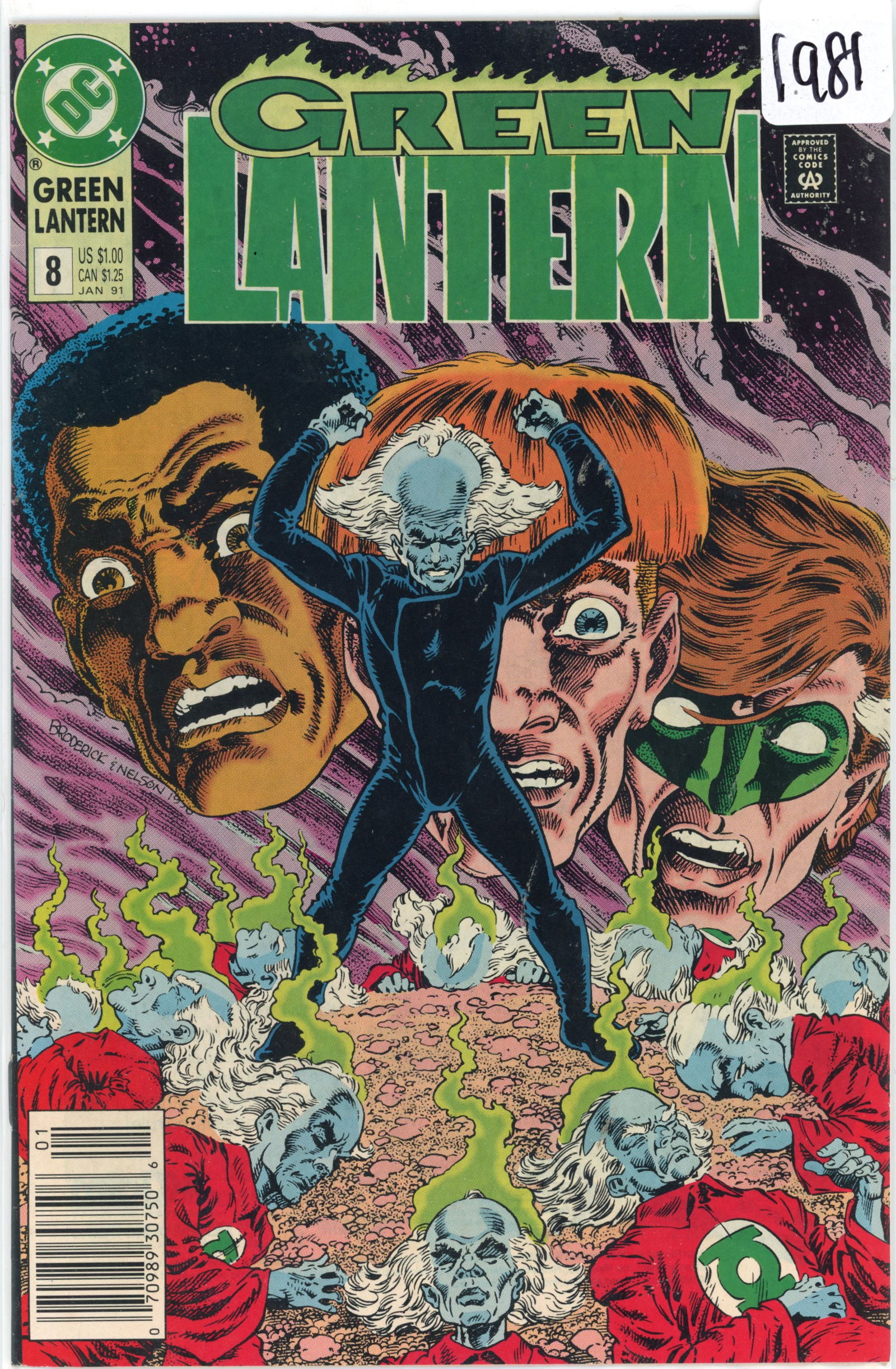 1991 DC Green Lantern Issue 8 (1 of 1)
