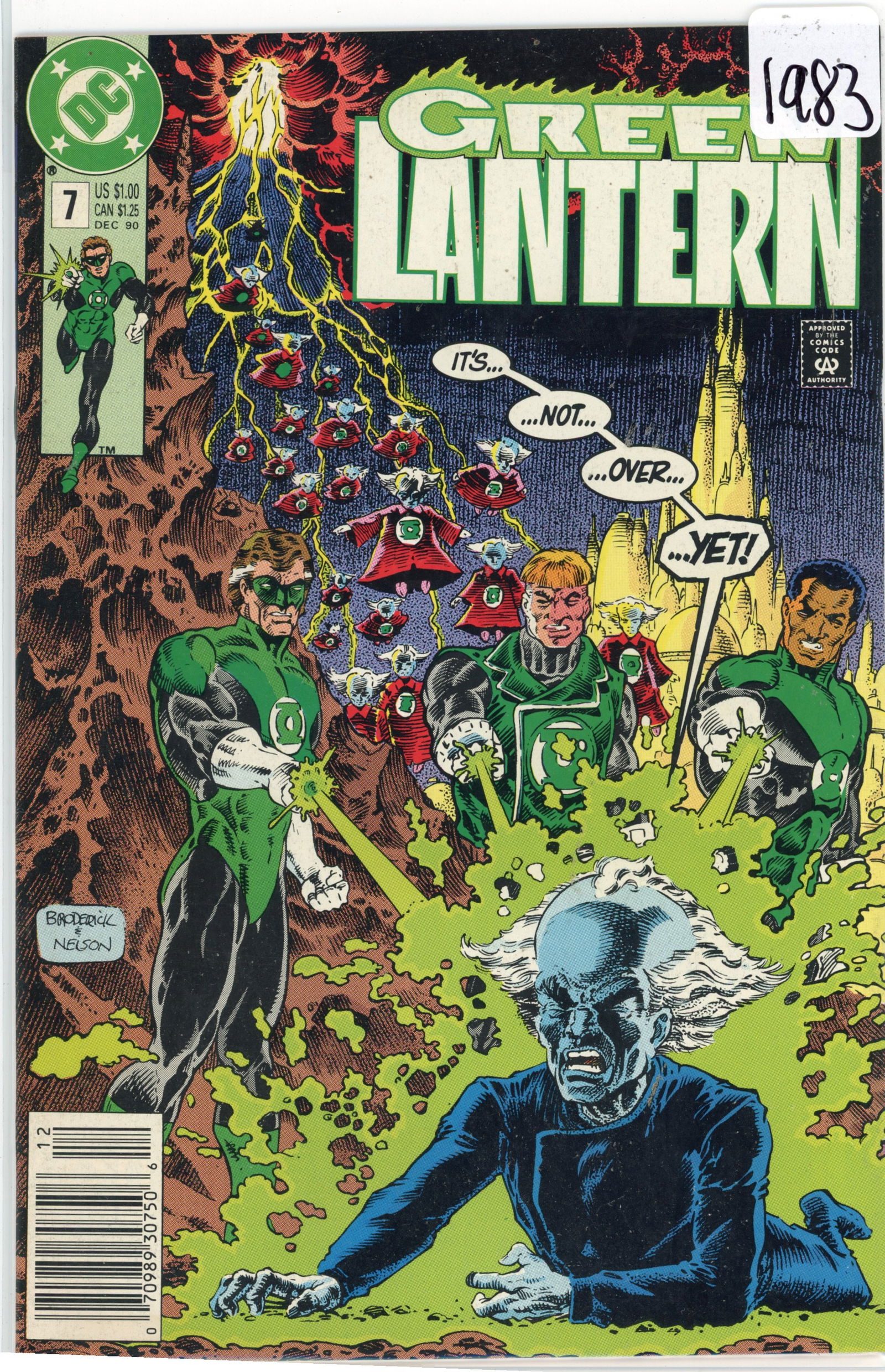 1990 DC Green Lantern Issue 7 (1 of 1)