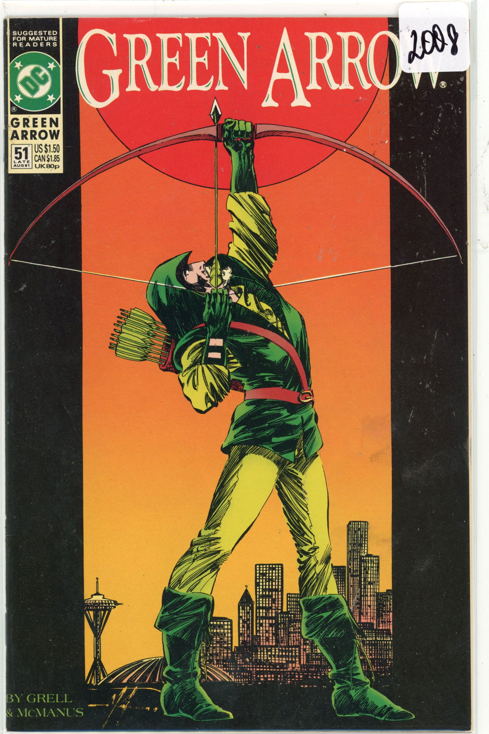 1991 DC Green Arrow Issue 51 (1 of 1)