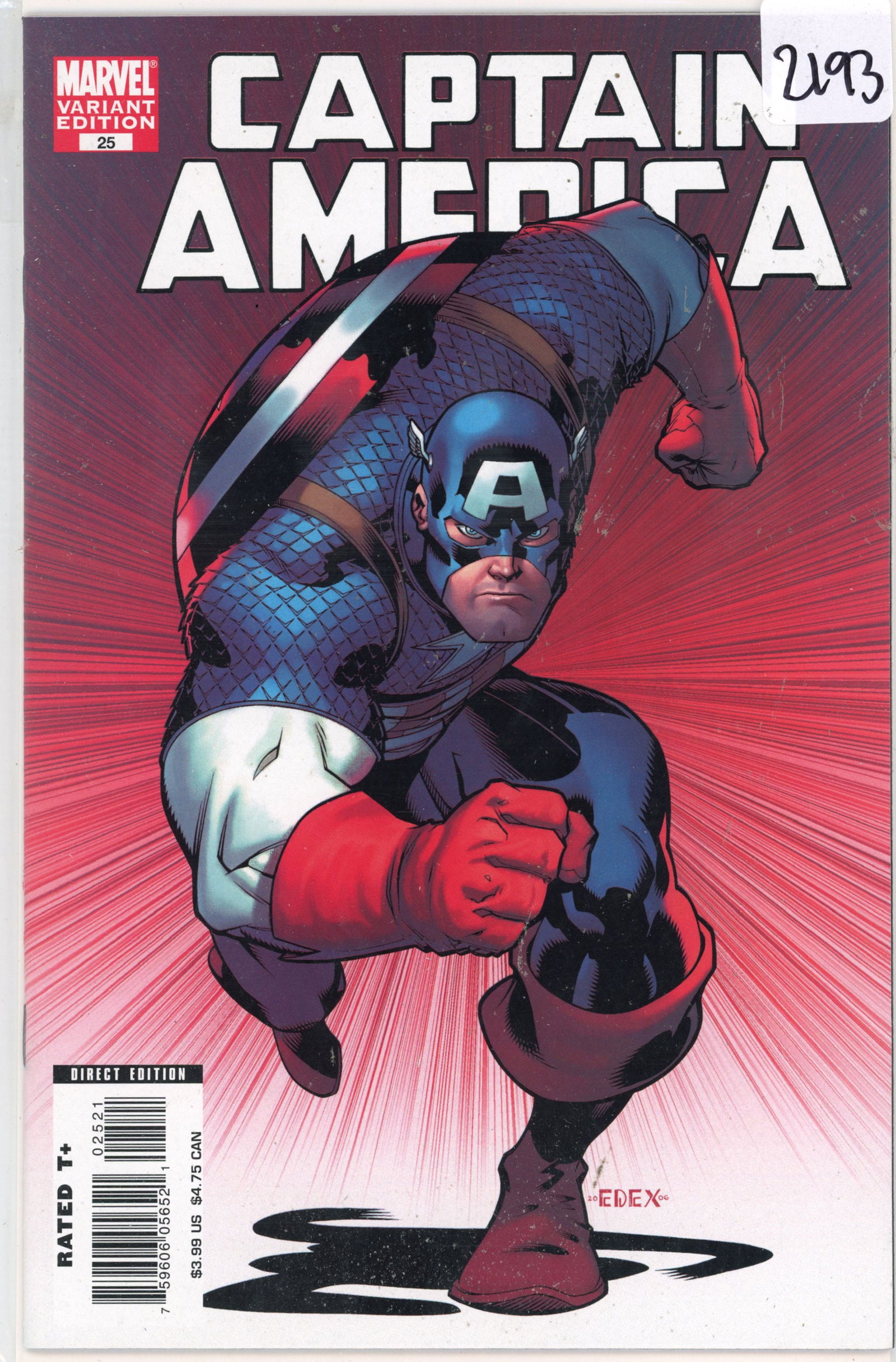 2006 Marvel Captain America Issue 25 (1 of 1)