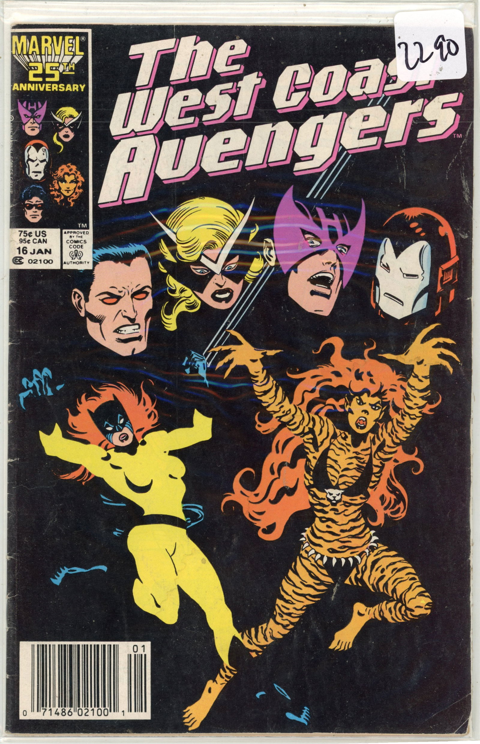1986 Marvel West Coast Avengers Issue 16 (1 of 1)