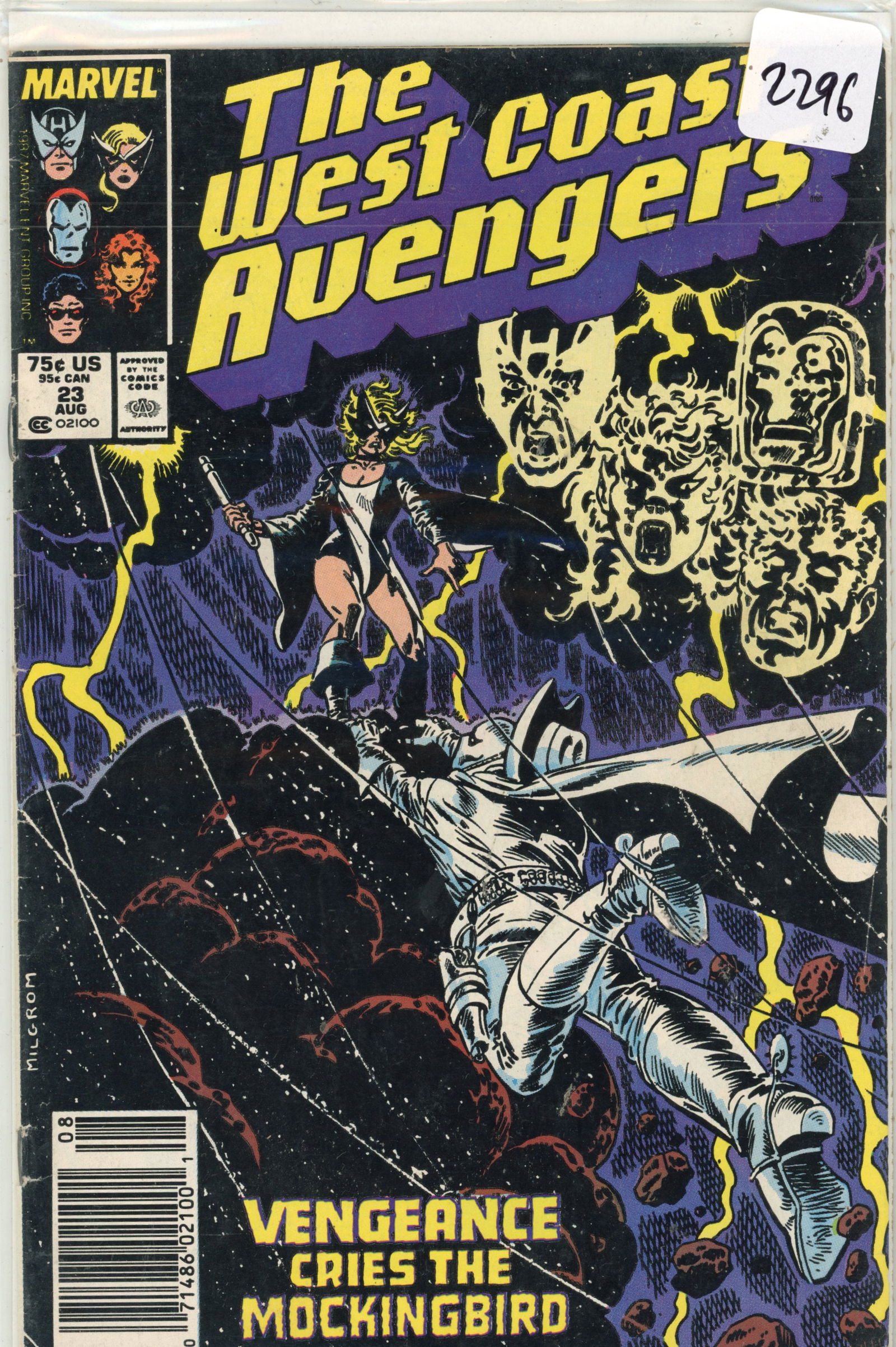 1987 Marvel West Coast Avengers Issue 23 (1 of 1)