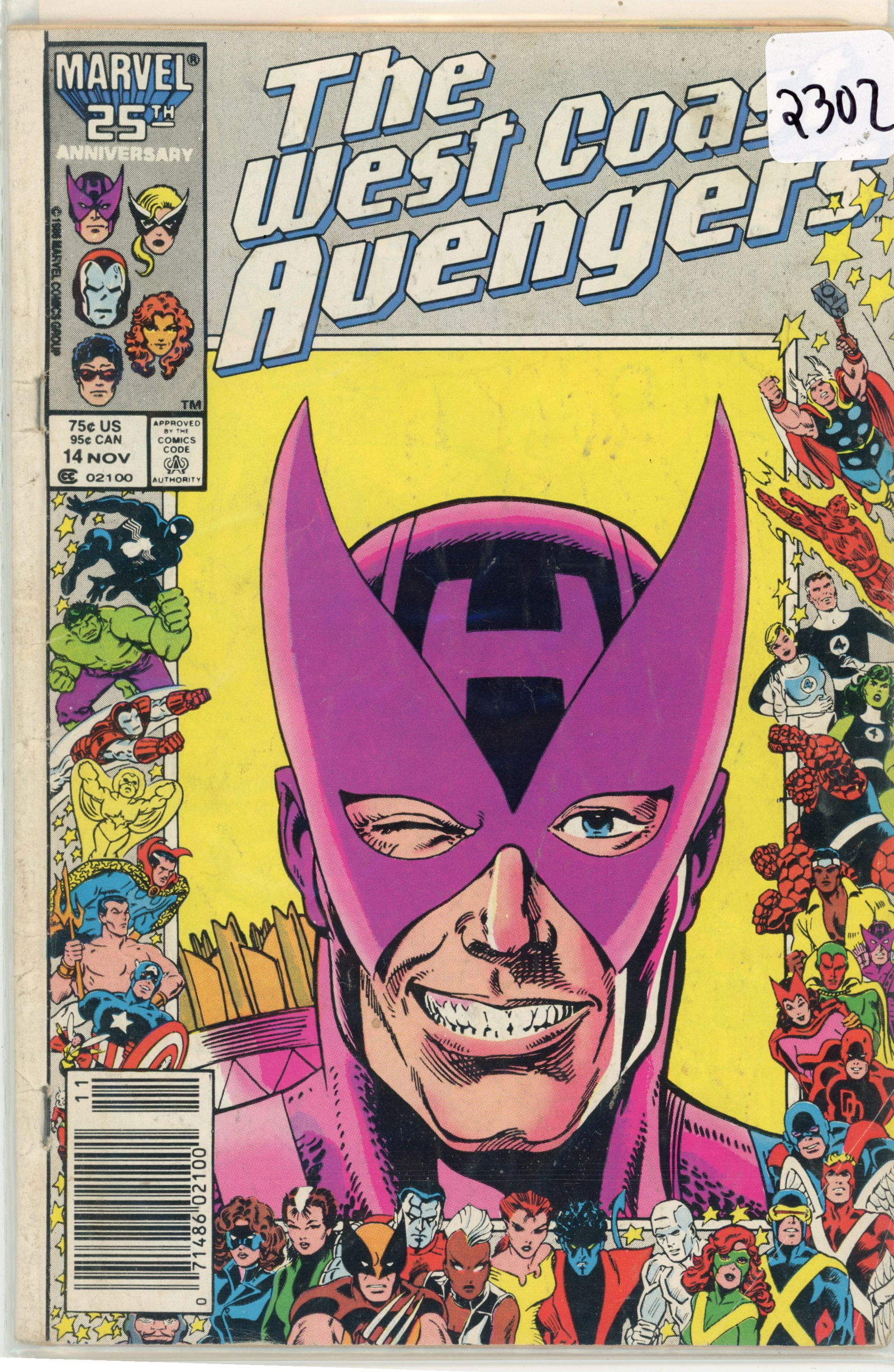1986 Marvel West Coast Avengers Issue 14 (1 of 1)
