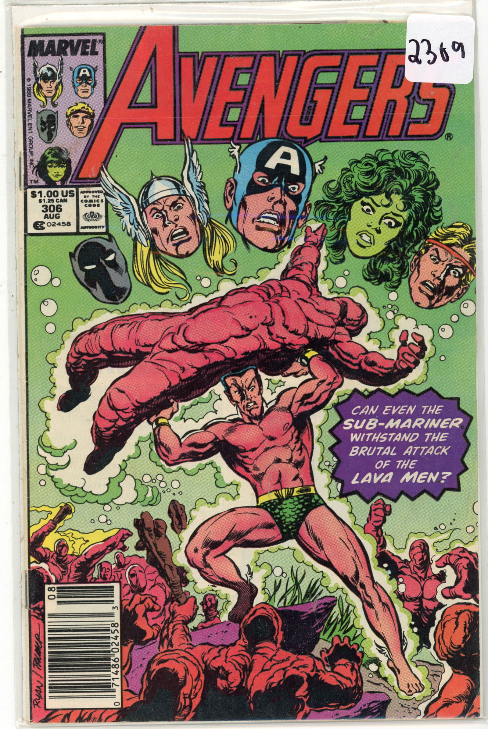 1989 Marvel Avengers Issue 306 (1 of 1)