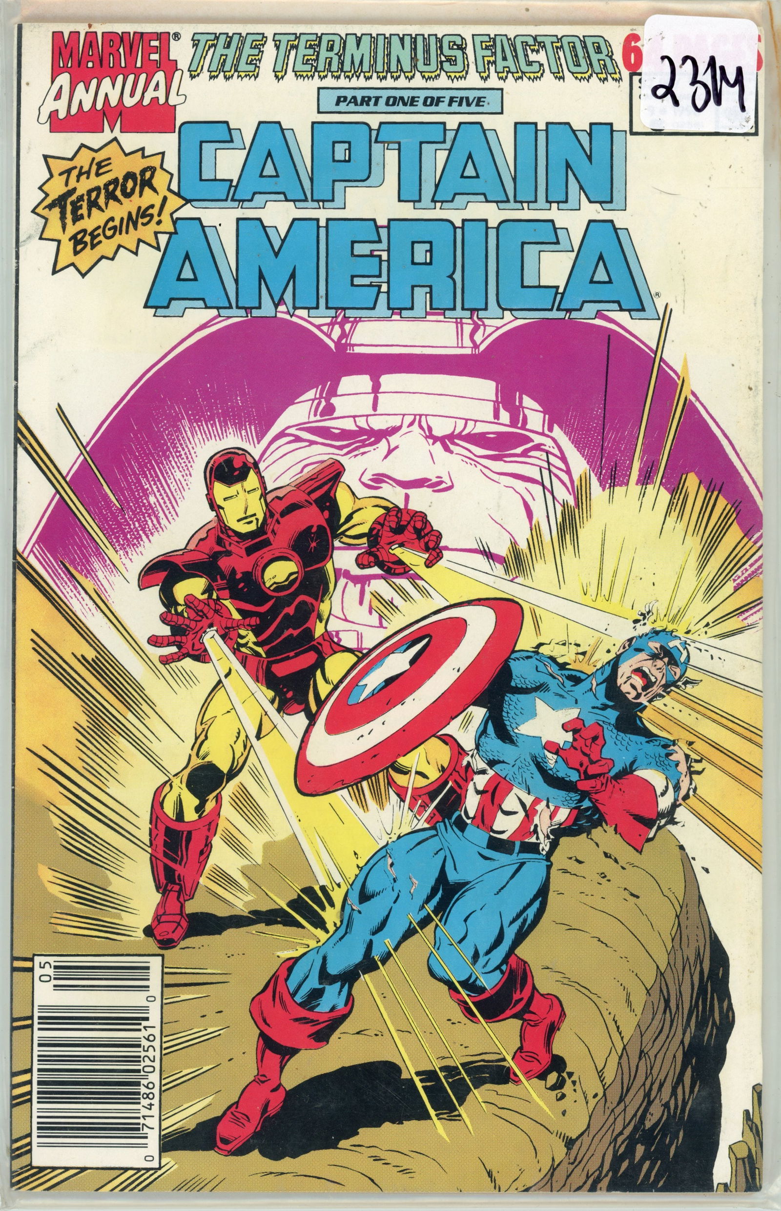 1990 Marvel Captain America Issue 9 (1 of 1)