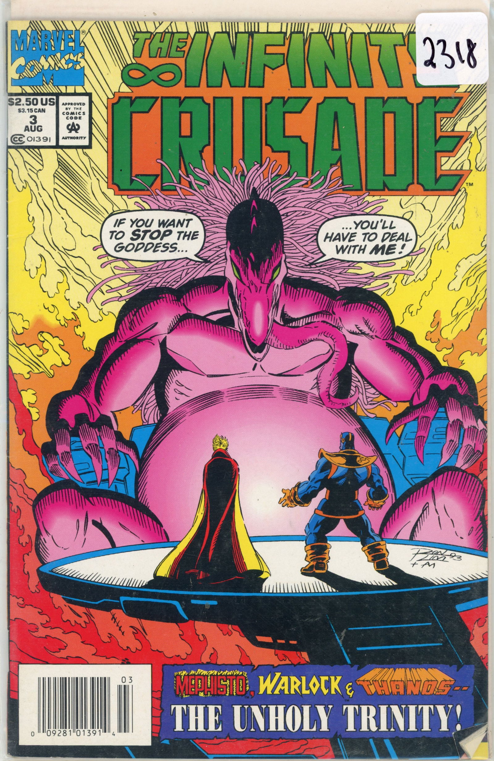 1993 Marvel The Infinity Crusane Issue 3 (1 of 1)